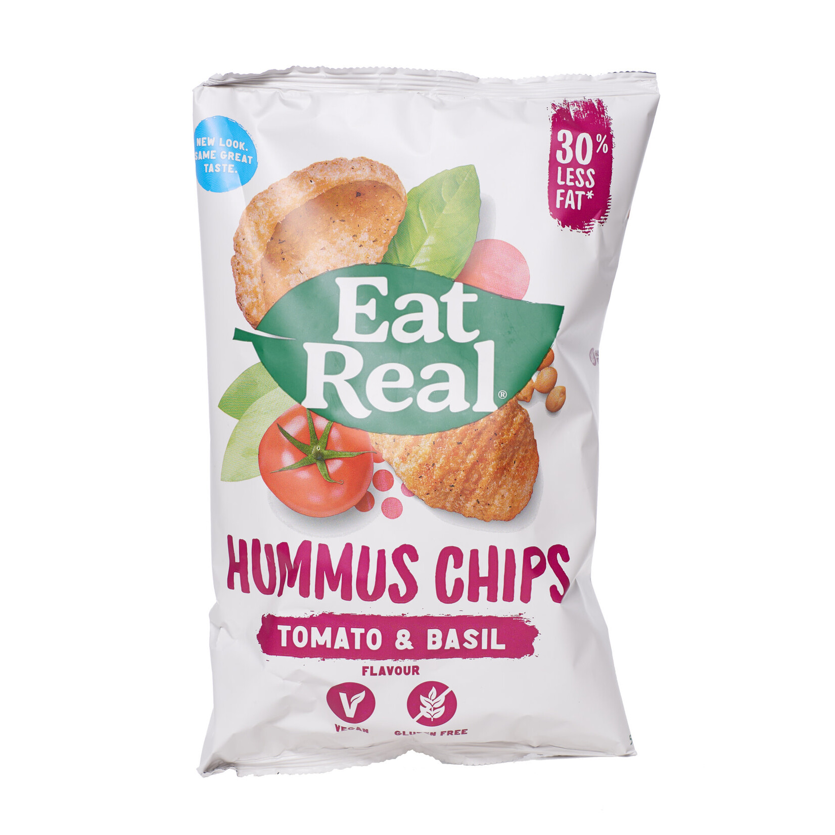 EAT REAL [V] Crisps Hummus Tomato & Basil