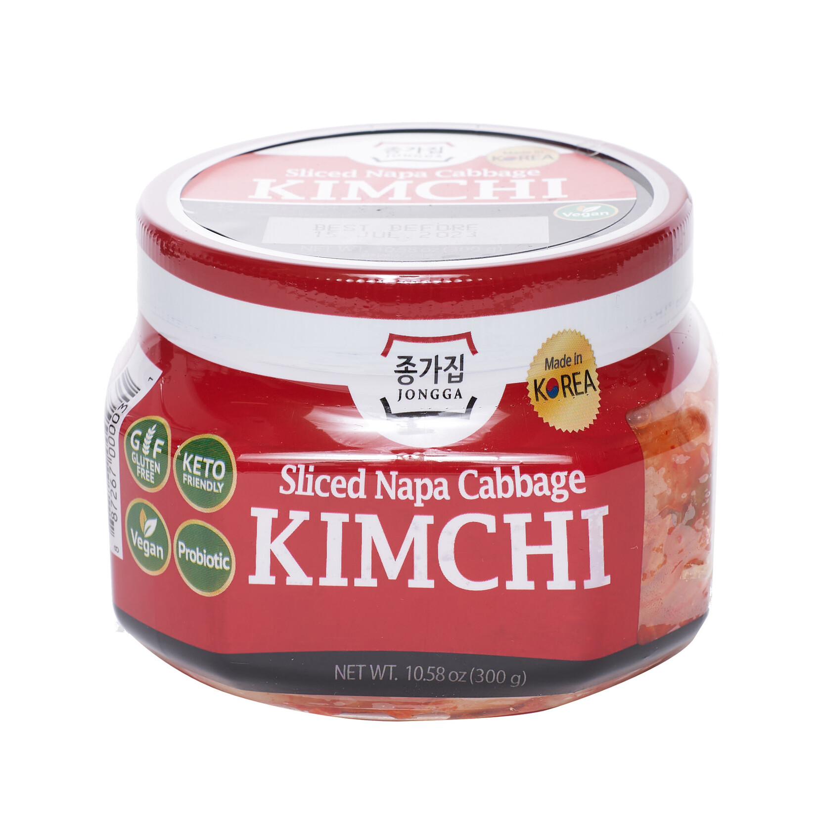 JONG GA Jongga Vegan Sliced Napa Cabbage Kimchi