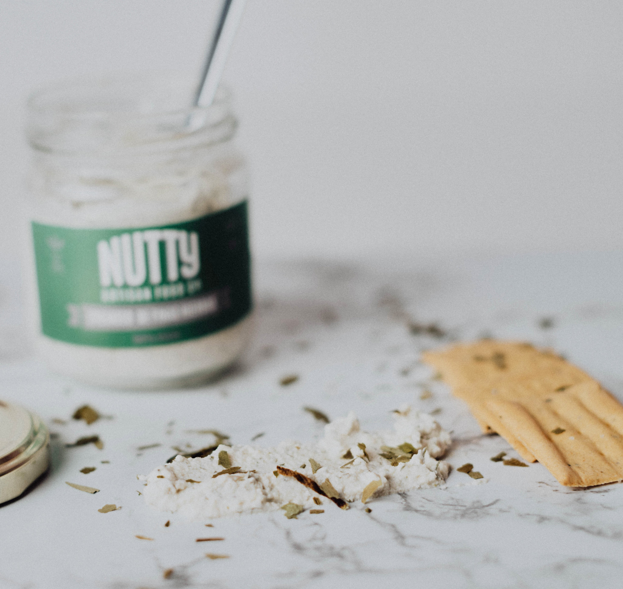 NUTTY [V] Creamy Vegan Cheese with Fine Herbs