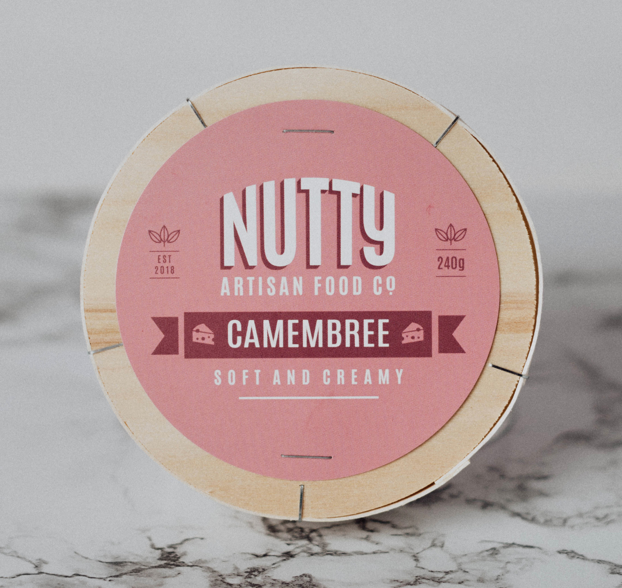 NUTTY [V] Vegan Camembert Cheese - Simply White T.H.T 19.06.2024