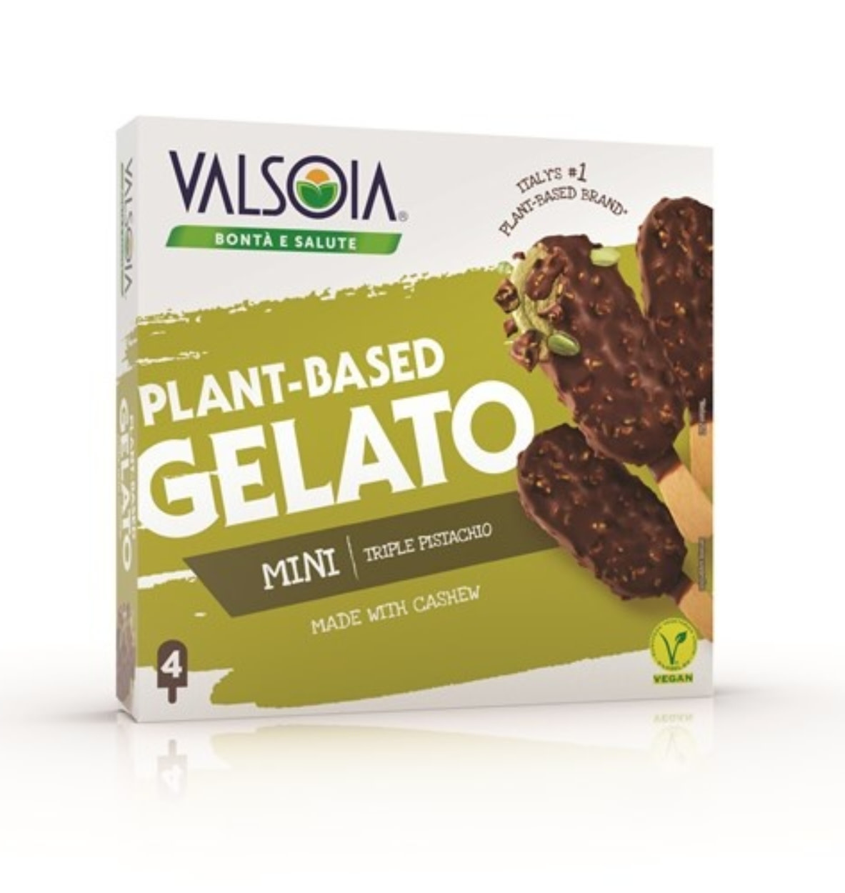 VALSOIA [V] Cashew Minibars - Pistachio