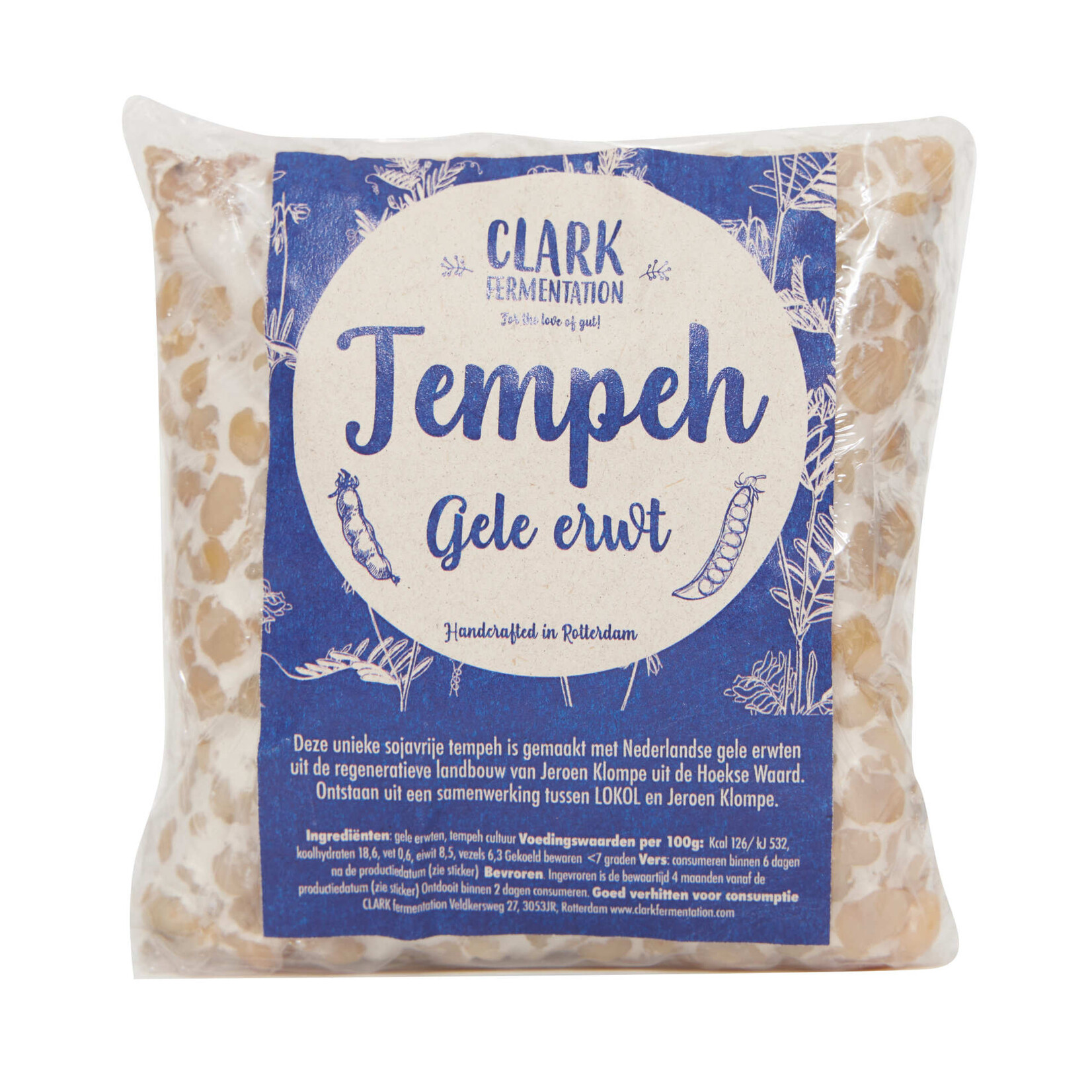 CLARK Clark Fermentation Gele Erwt Tempeh