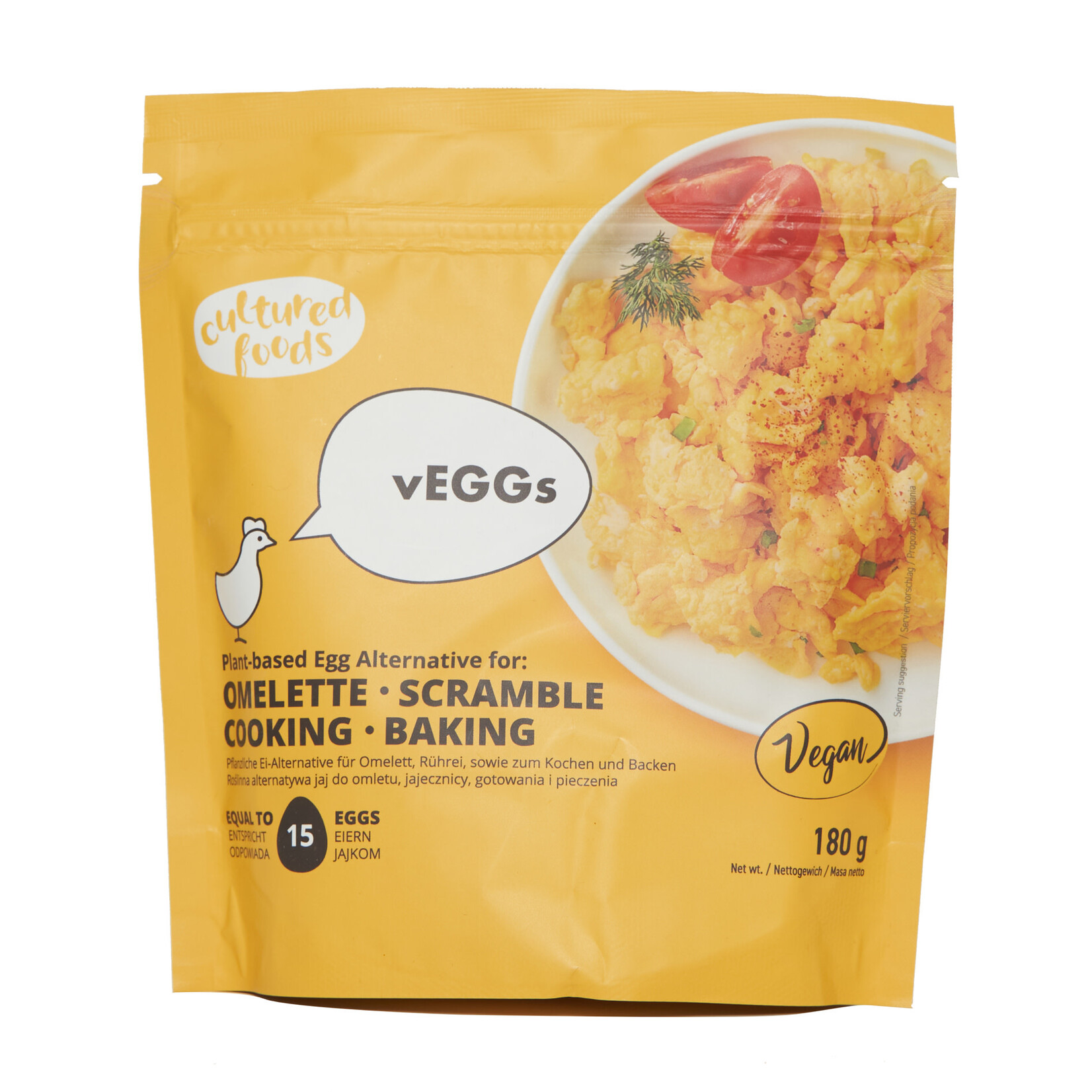 Cultured Foods vEGGs Vegan Plant-based Egg Alternative