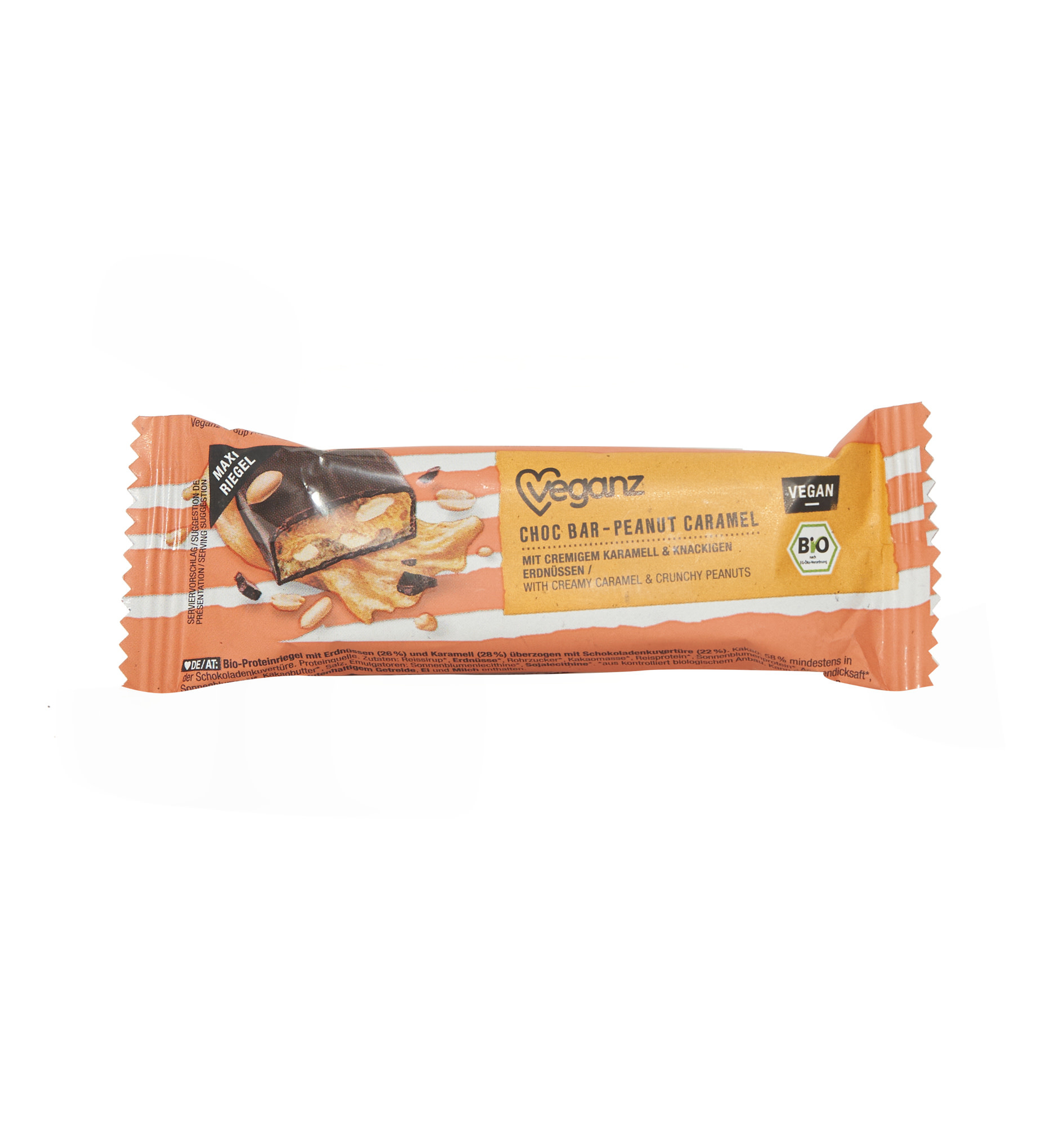 Vegan Protein Choc Bar Peanut Caramel