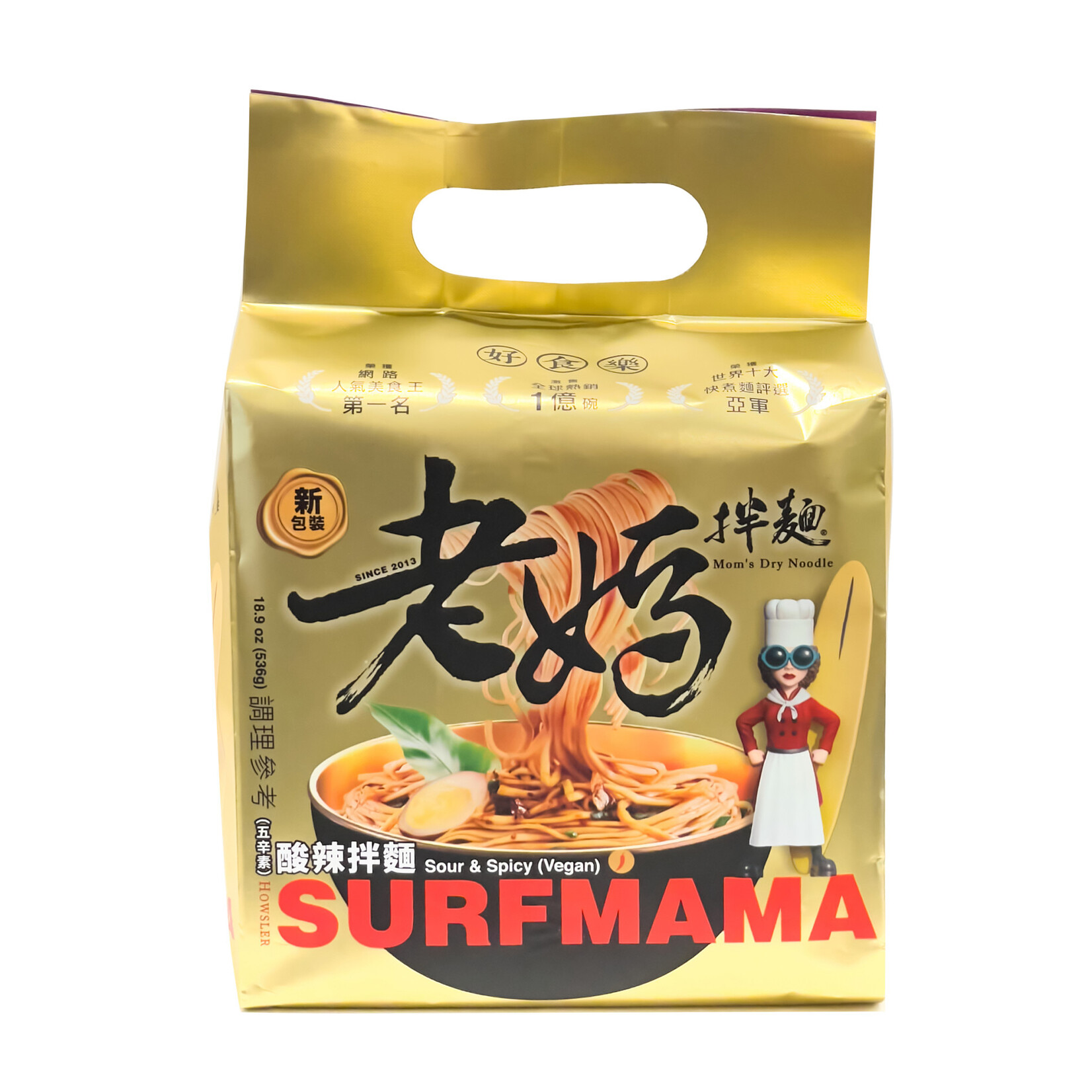MOMS DRY NOODLE Mom's Dry Noodle Zuur & Pittige