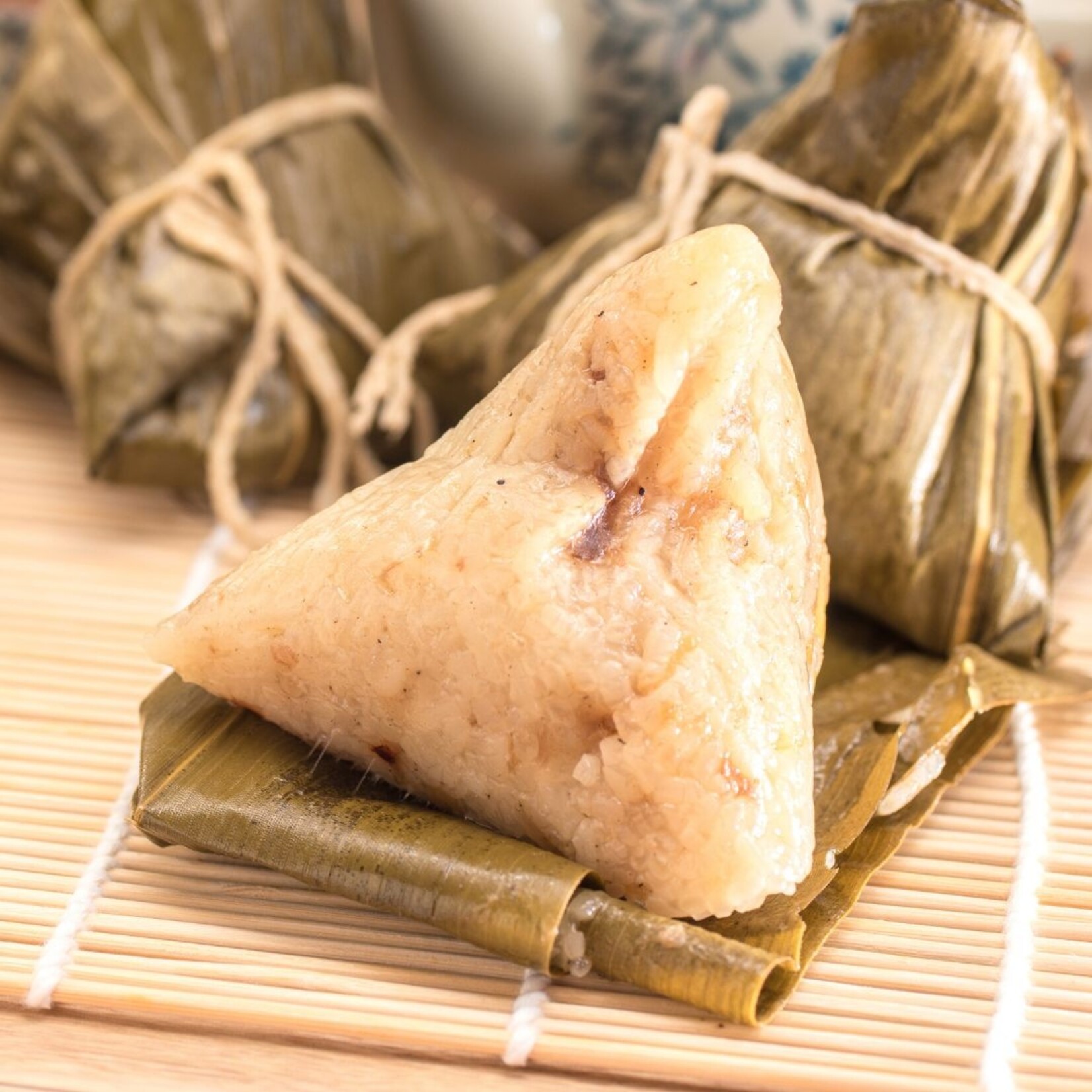 Vegetarische Zongzi  (Rijstdumpling)  Zuidelijke Stijl