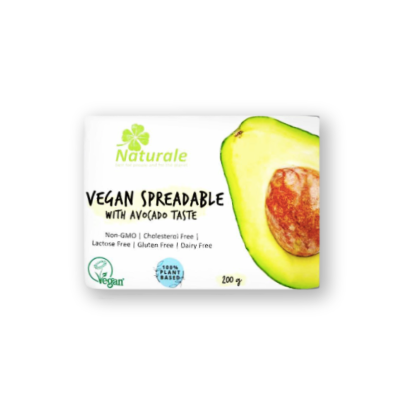 NATURALE Naturale Vegan Smeerbare Gezouten met Avocado Smaak