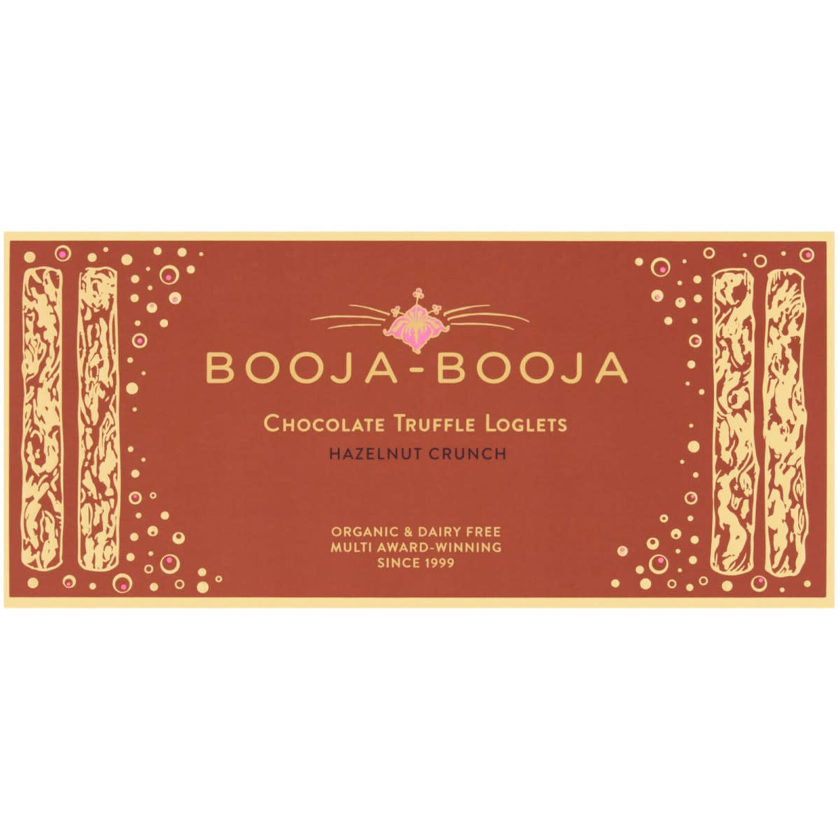 BOOJA-BOOJA Chocolate Truffle Loglets - Hazelnut Crunch