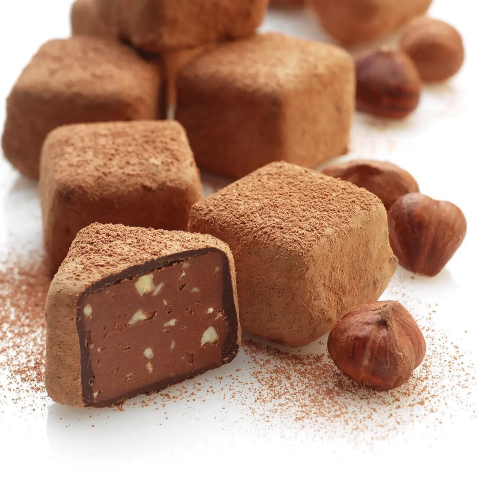 BOOJA-BOOJA BIO Chocolate Truffles - Hazelnut Crunch