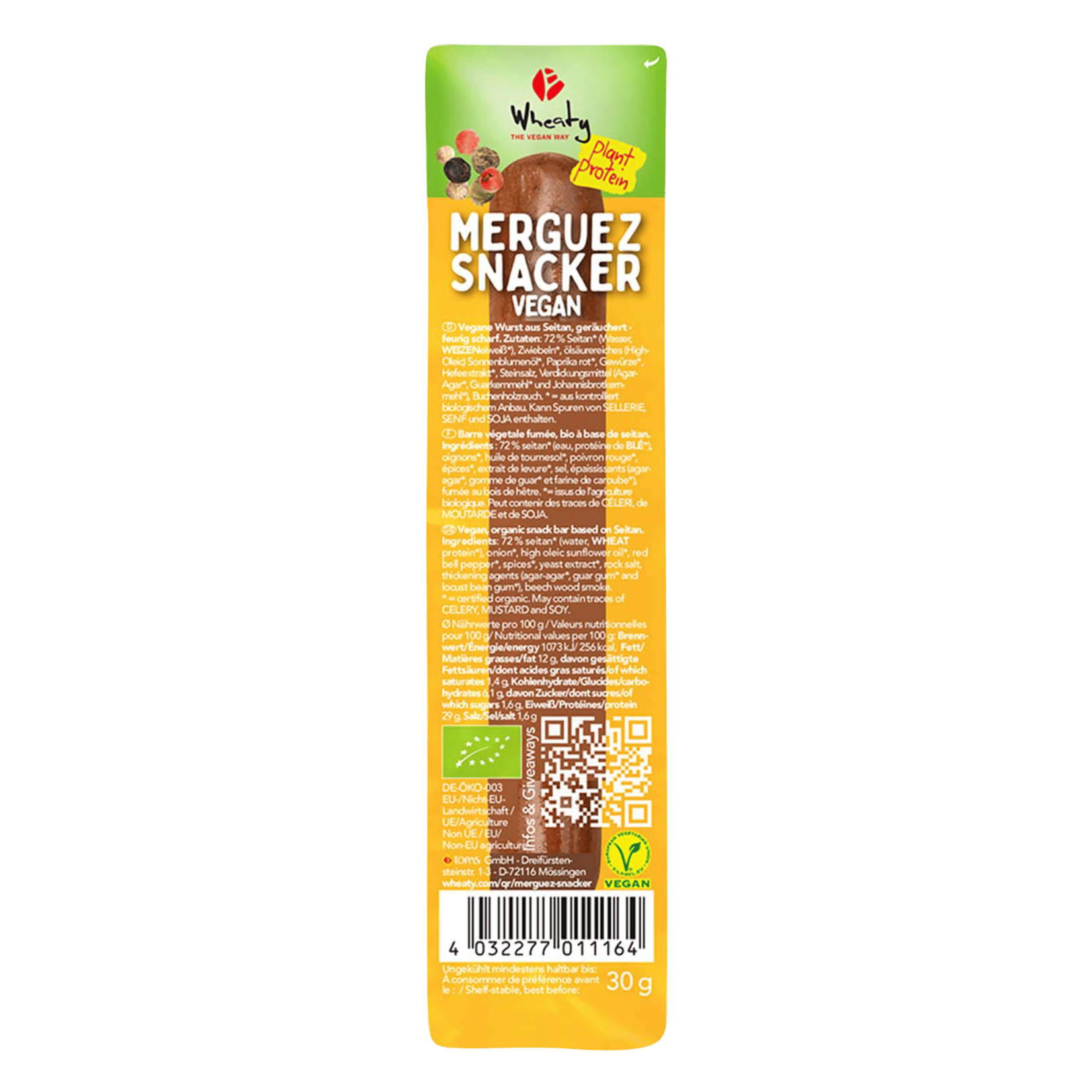 WHEATY [V] Snacker Merguez