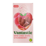 VANTASTIC Vegan Mini Choc Bars - Strawberry