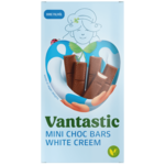 VANTASTIC Vegan Mini Choc Bars - White Creem