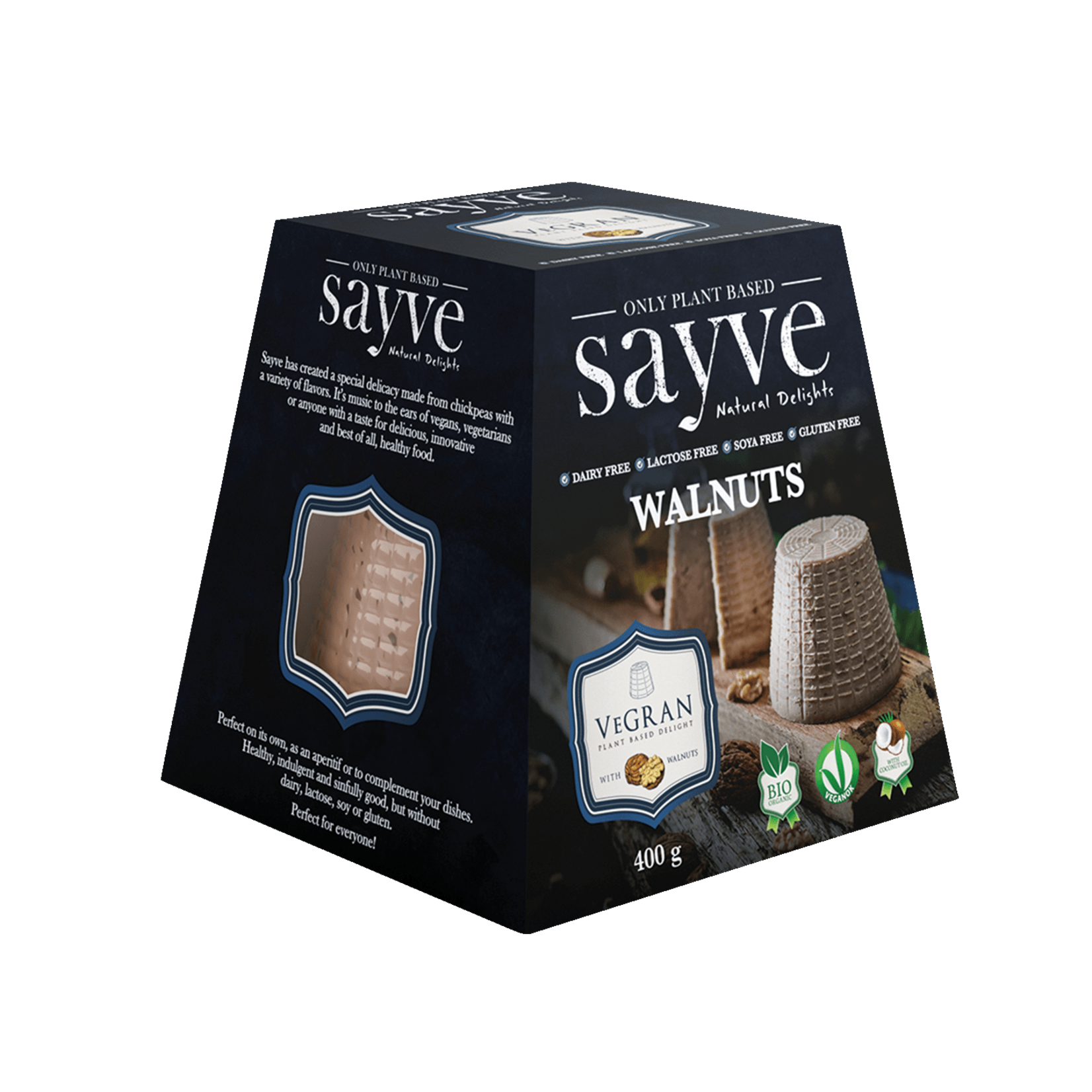 SAYVE Sayve BIO Vegan VEGRAN with Walnut