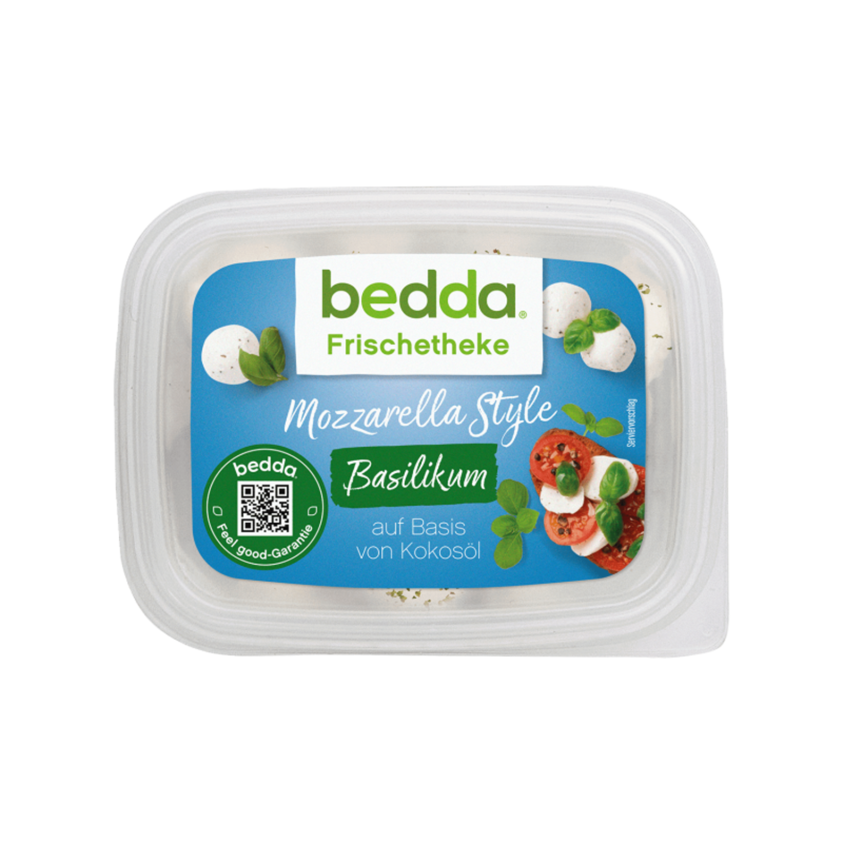 Bedda [V] Mozzarella Style Minis - Basil