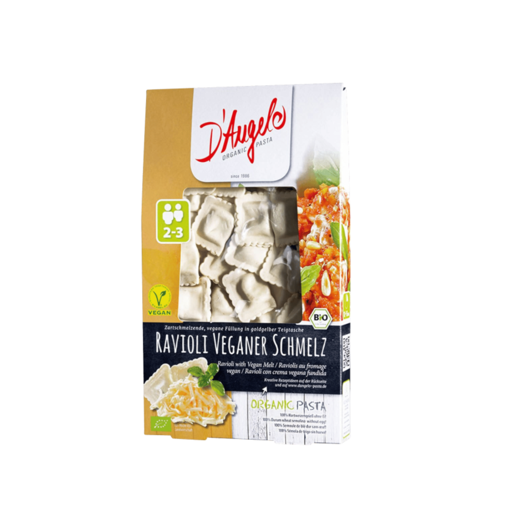D'ANGELO D'Angelo Ravioli Melt Filling
