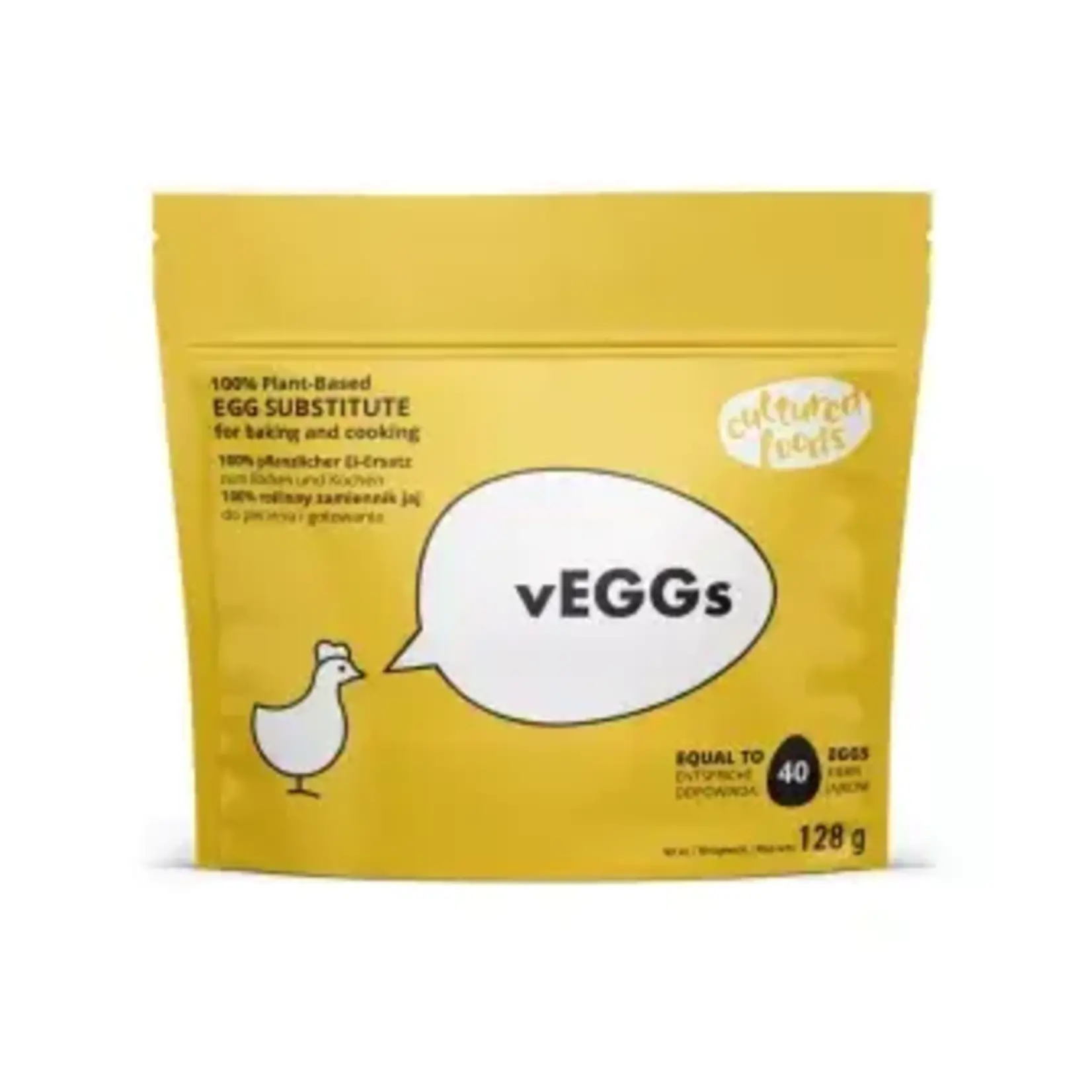 Cultured Foods vEGGs Plant-based Egg Alternative (equal to 40 eggs)