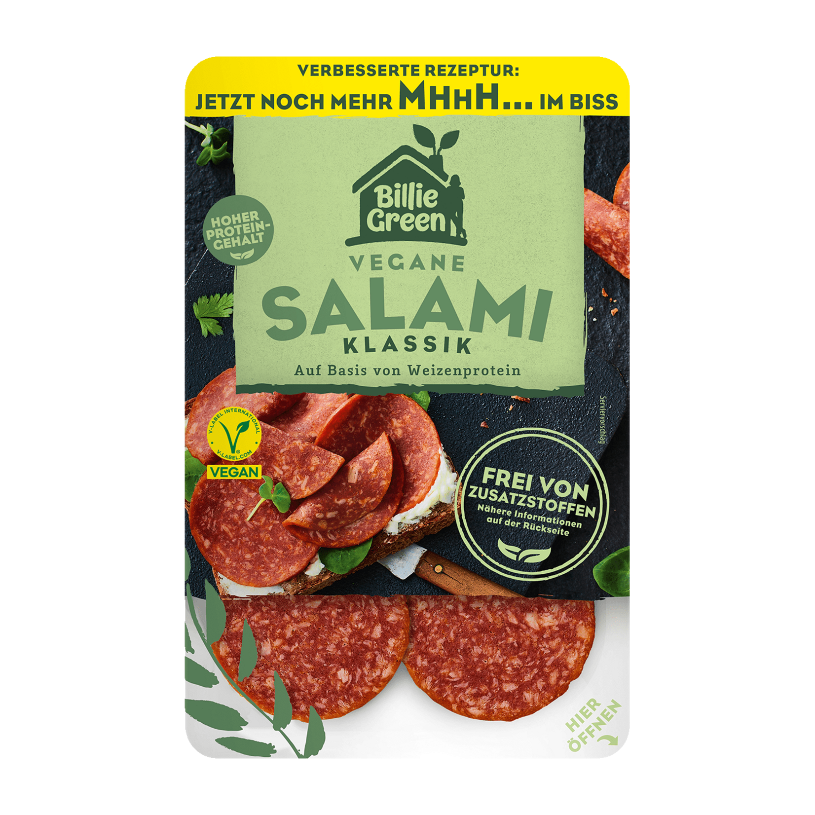 Billie Green Billie Green Vegan Salami with Classic