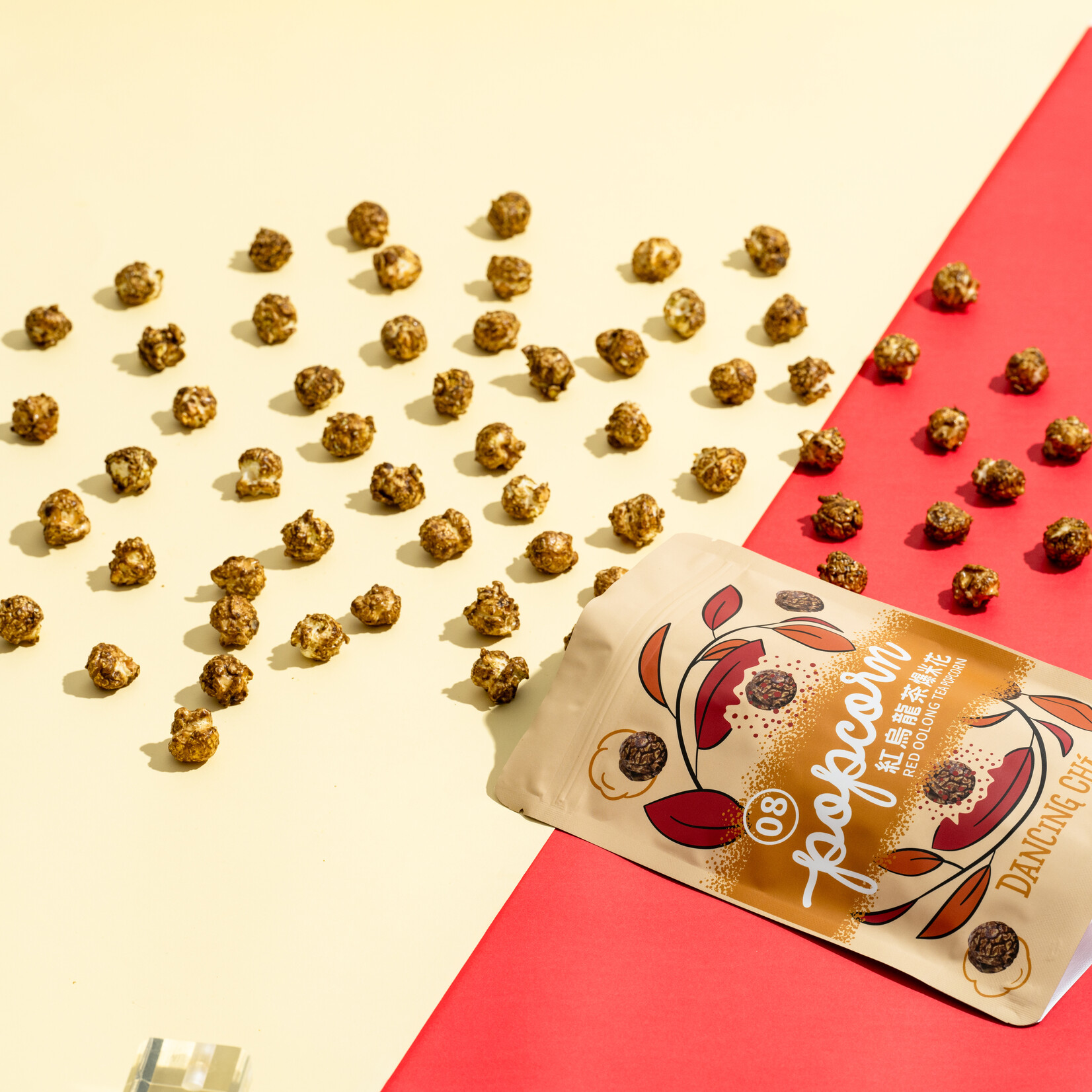 DANCING TEA [VG] Red Oolong Tea Popcorn