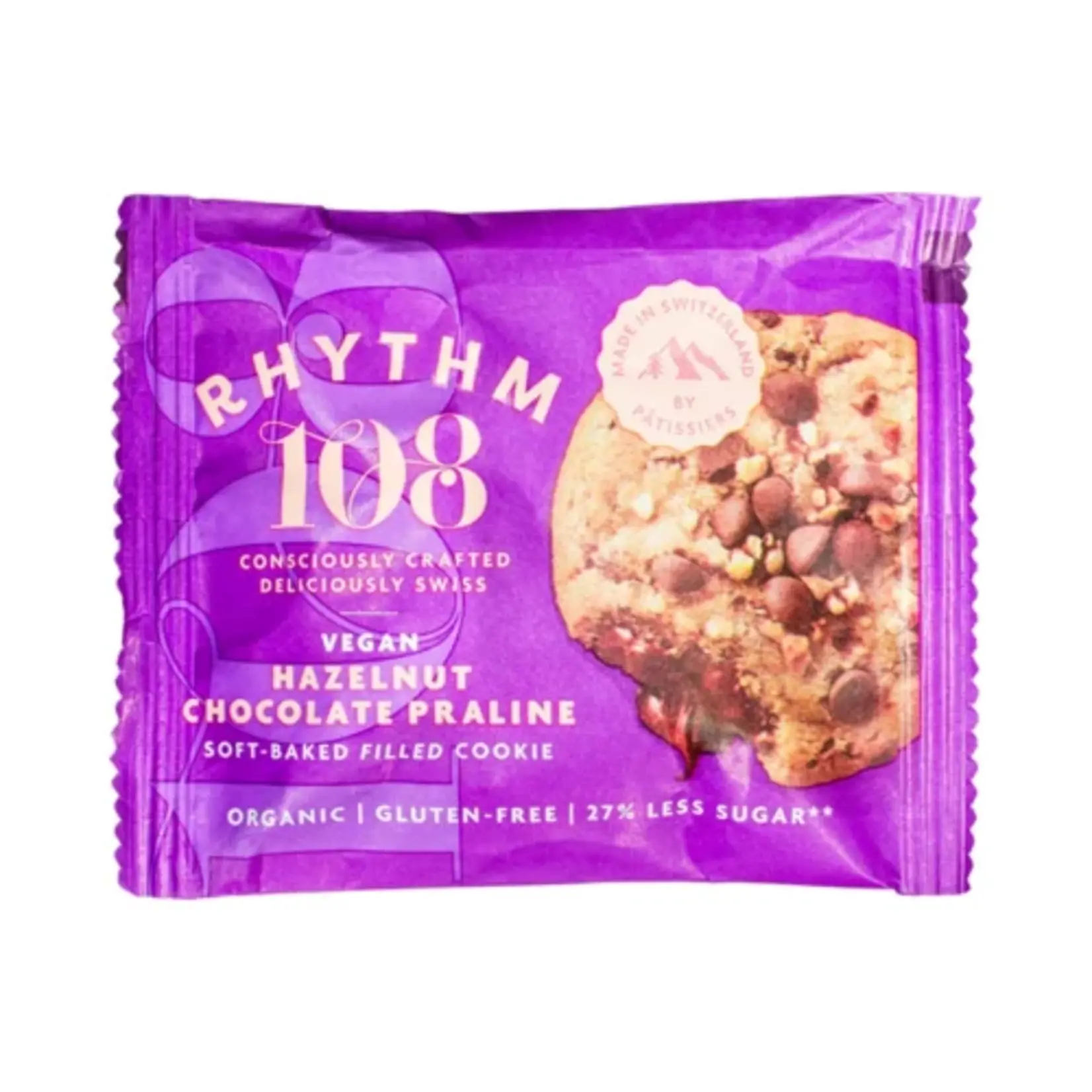 RHYTHM RHYTHM Bio Vegan Hazelnut Chocolade Praline Koekje