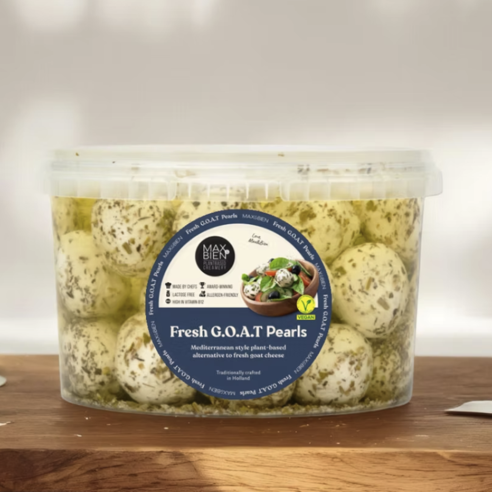 MAX&BIEN MAX&BIEN Vegan Griekse witte parels