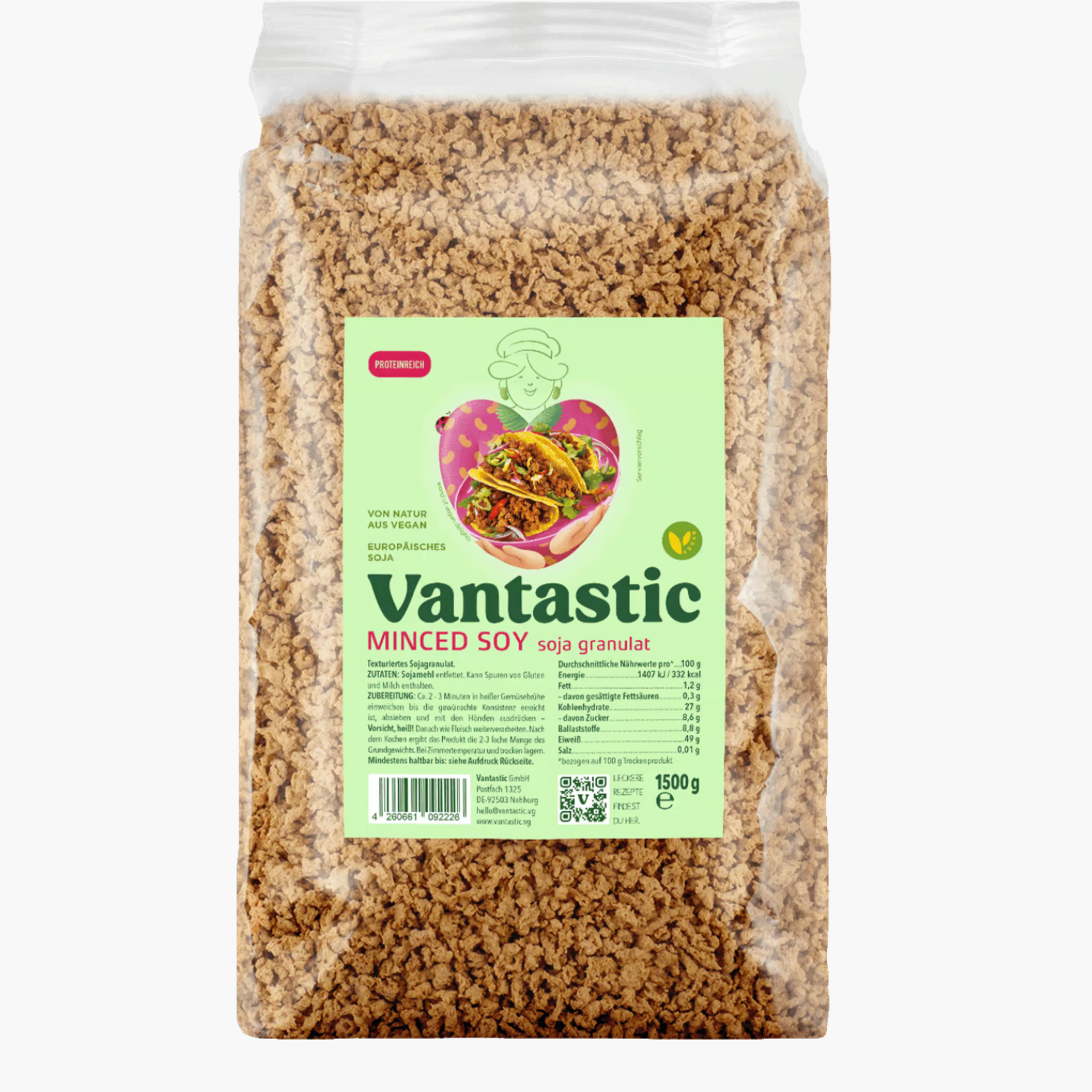 VANTASTIC FOODS Vantastic foods VANTASTIC SOYA GRANULES