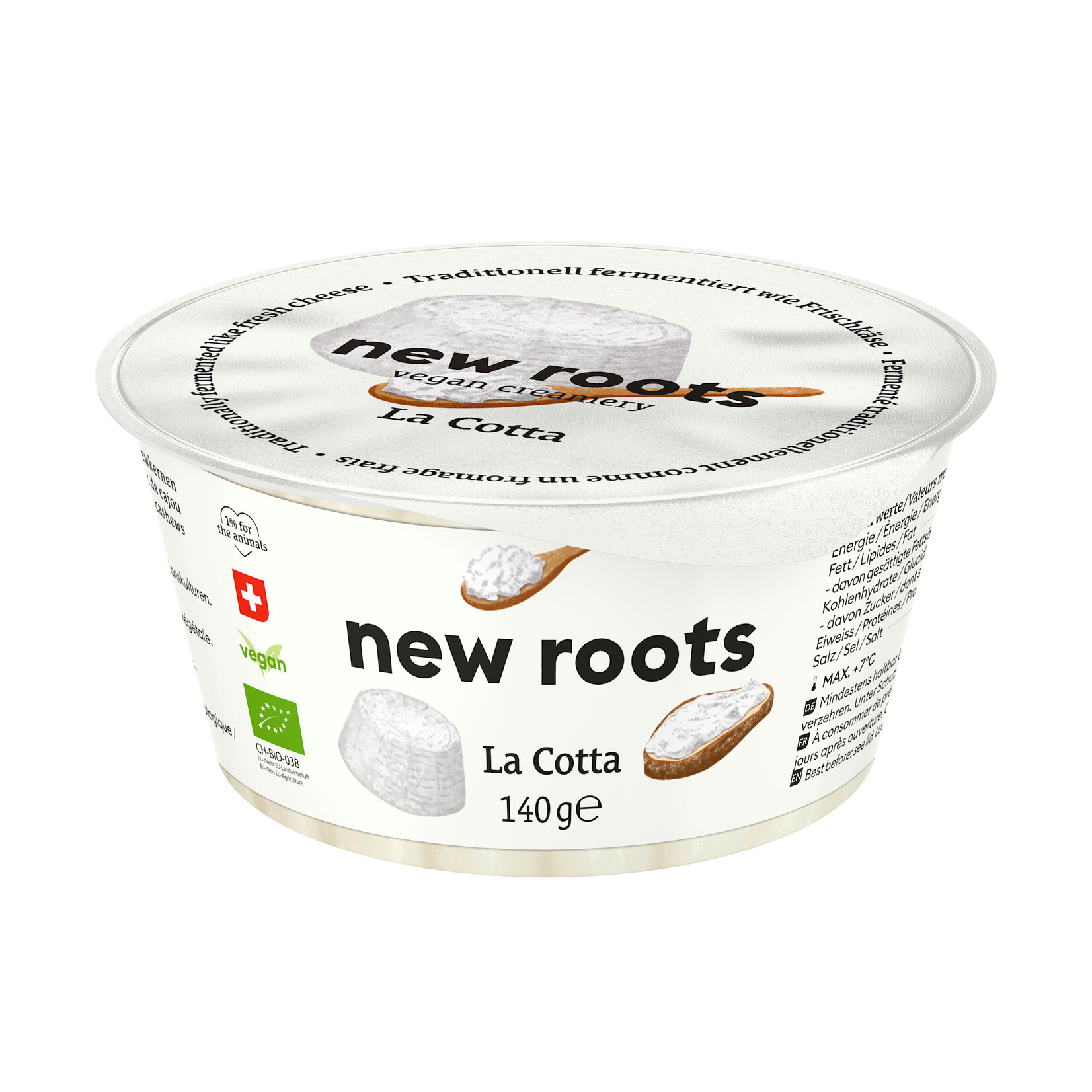 NEW ROOTS NEW ROOTS Bio La Cotta - Vegan Ricotta Cheese