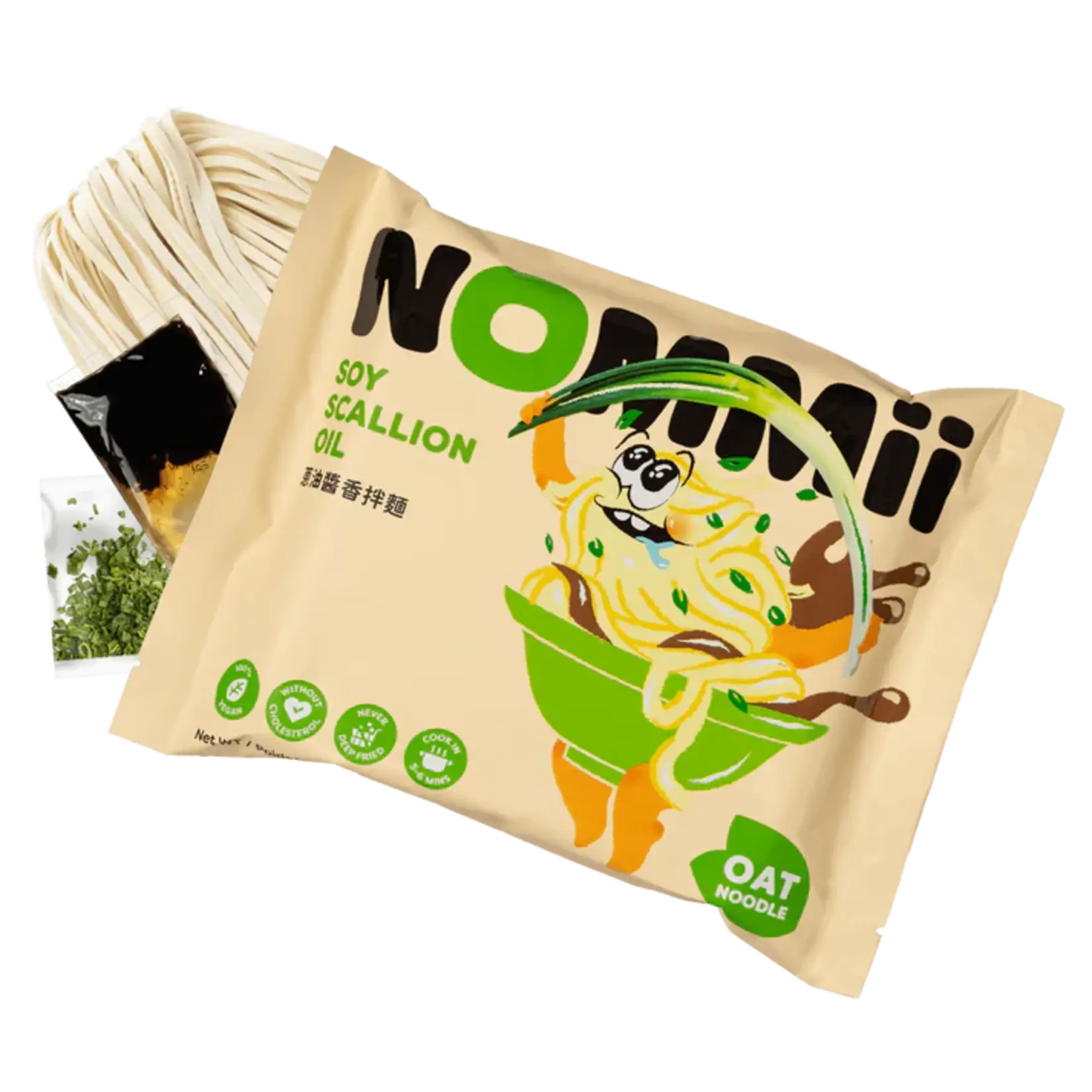 NOMMII [V] Soy Scallion Oil Oat Noodles