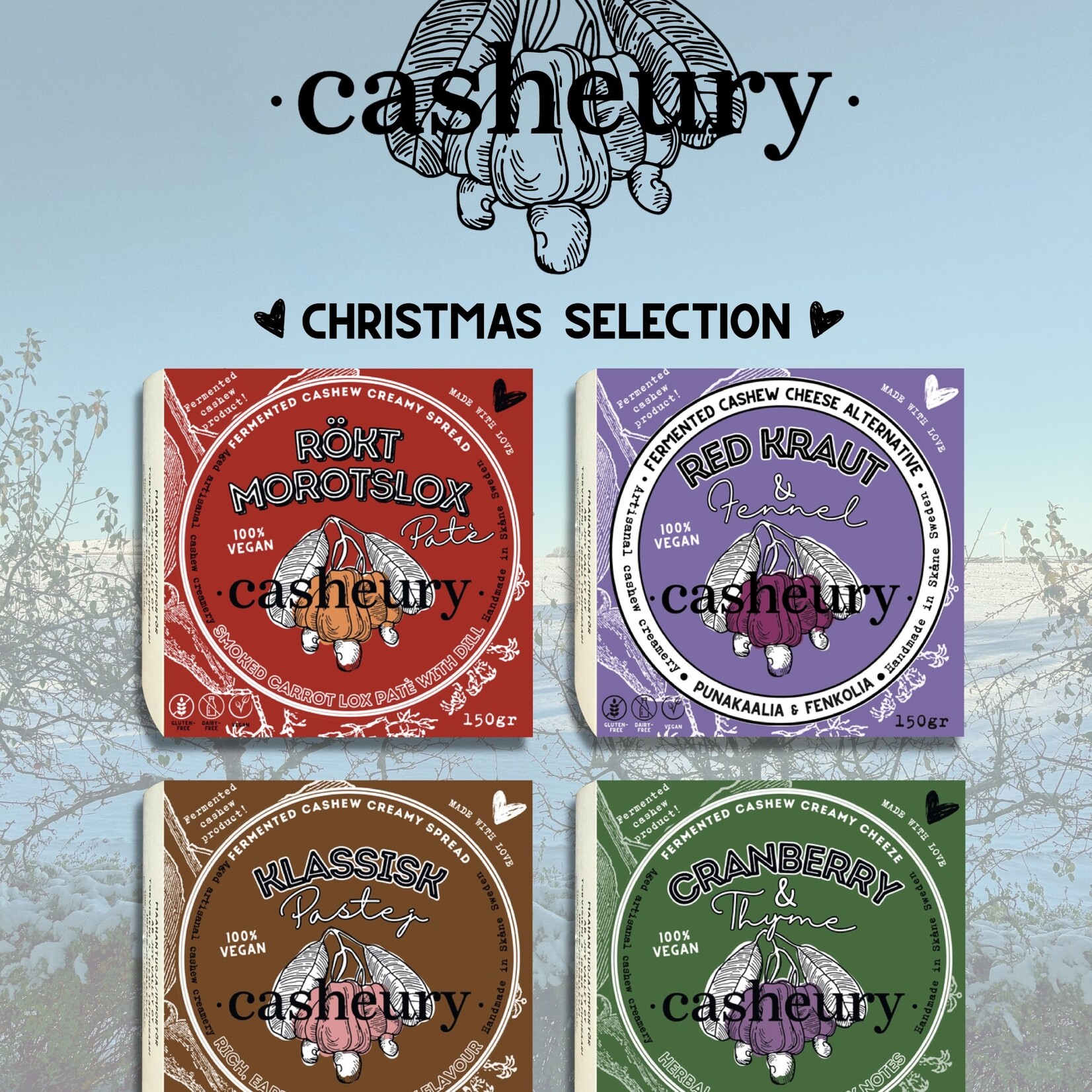 Casheury Casheury Christmas Gift Box