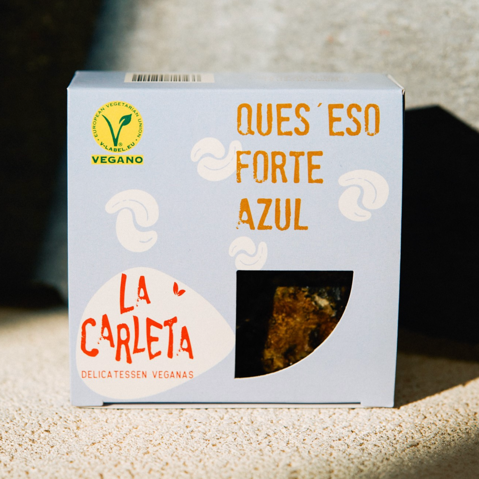 LA CARLETA La  Carleta Aged Vegan Cheese - Roquefort (French blue cheese)