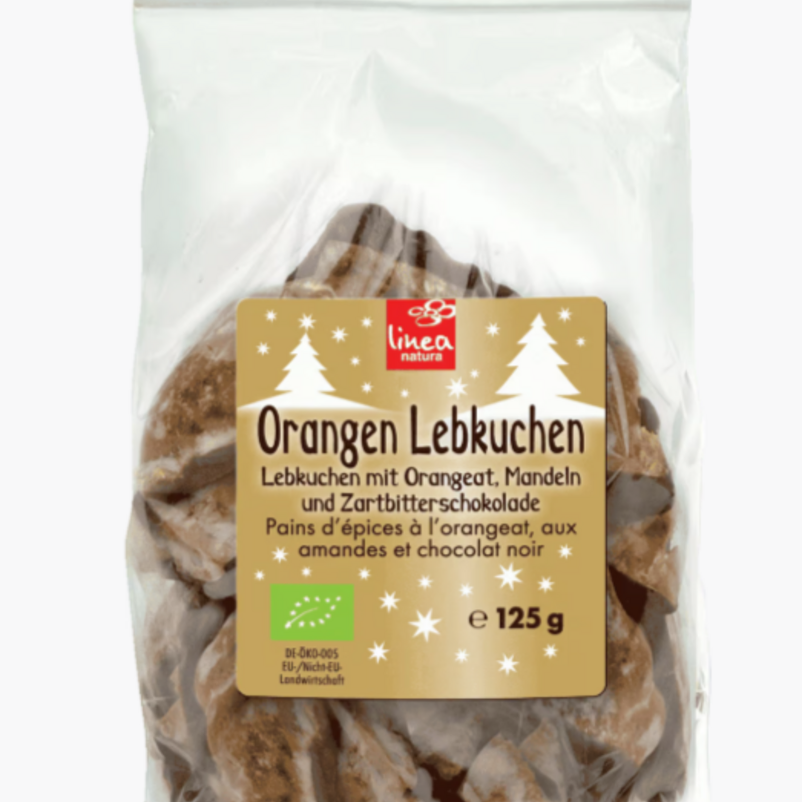 [V] BIO Gingerbread Hearts with Orange