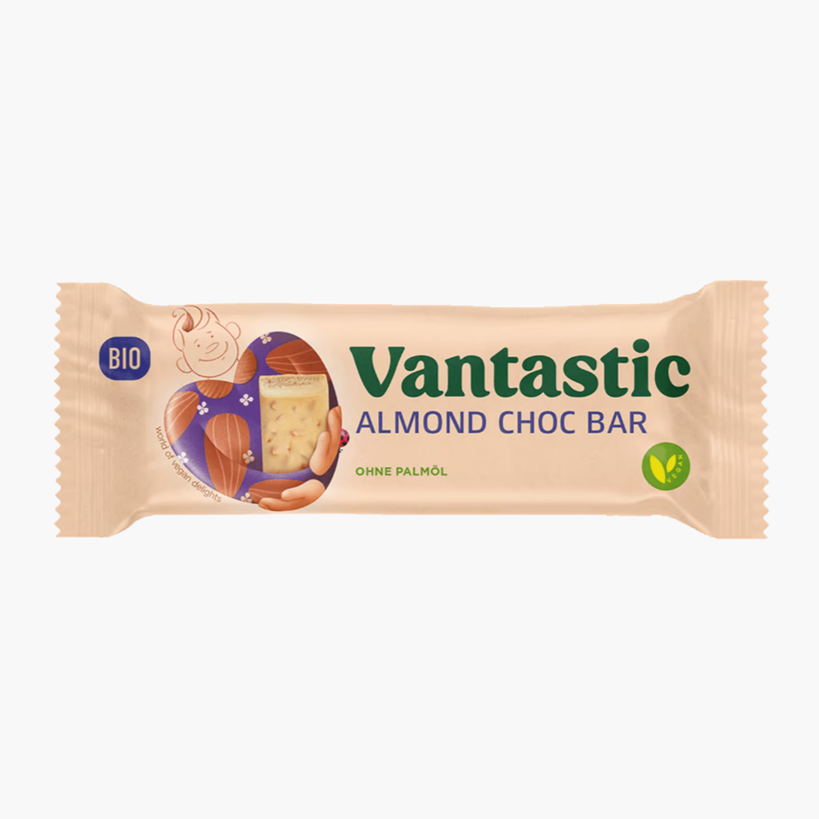 VANTASTIC FOODS VANTASTIC FOODS Chocolate Almond Candy Bar