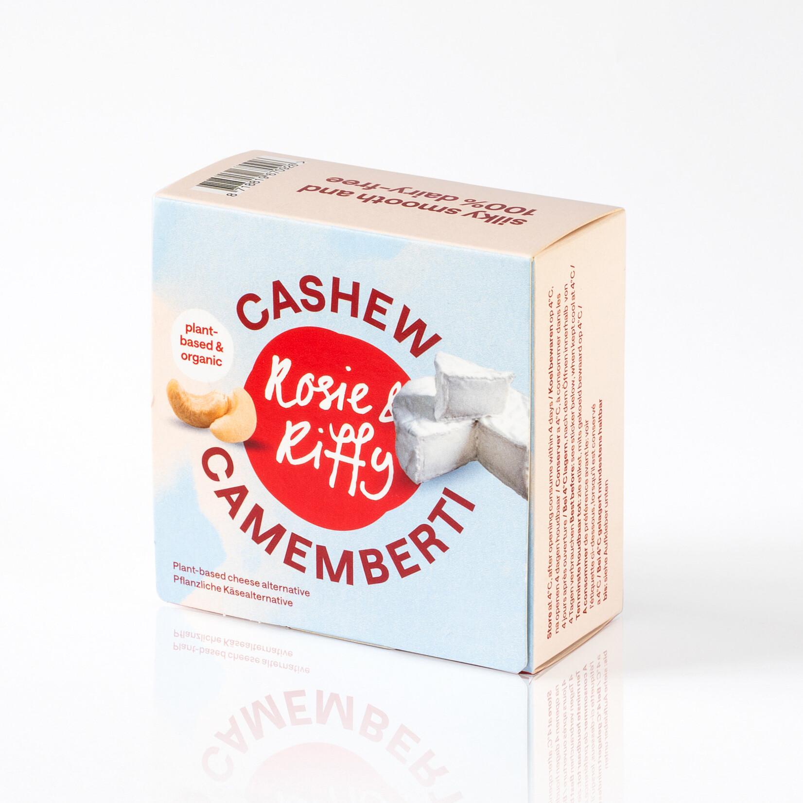 ROSIE & RIFFY ROSIE & RIFFY Bio Vegan Cashew Camemberti - Natural