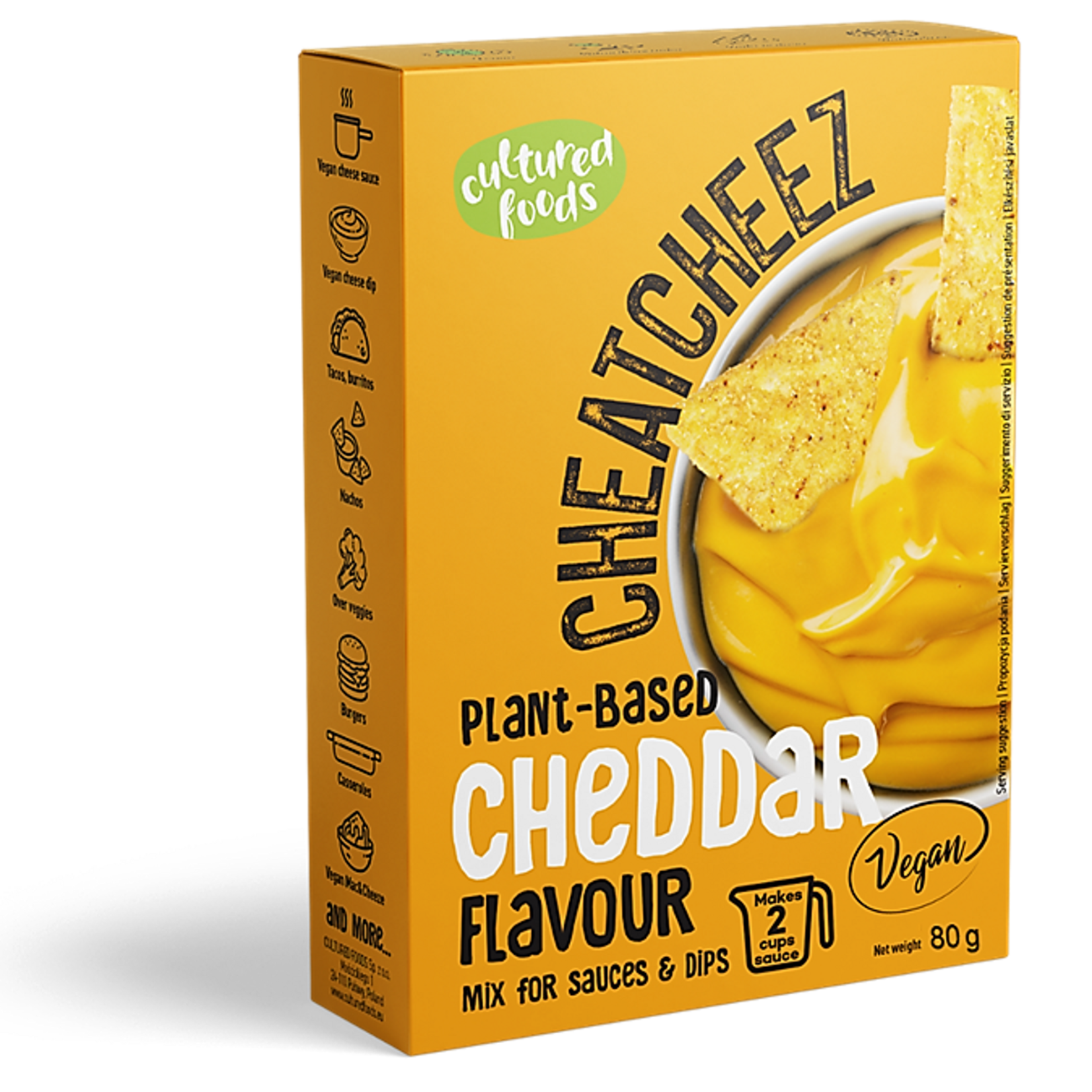 Cultured Foods Cultured Food Cheatcheeze for sauce & dip - Cheddar