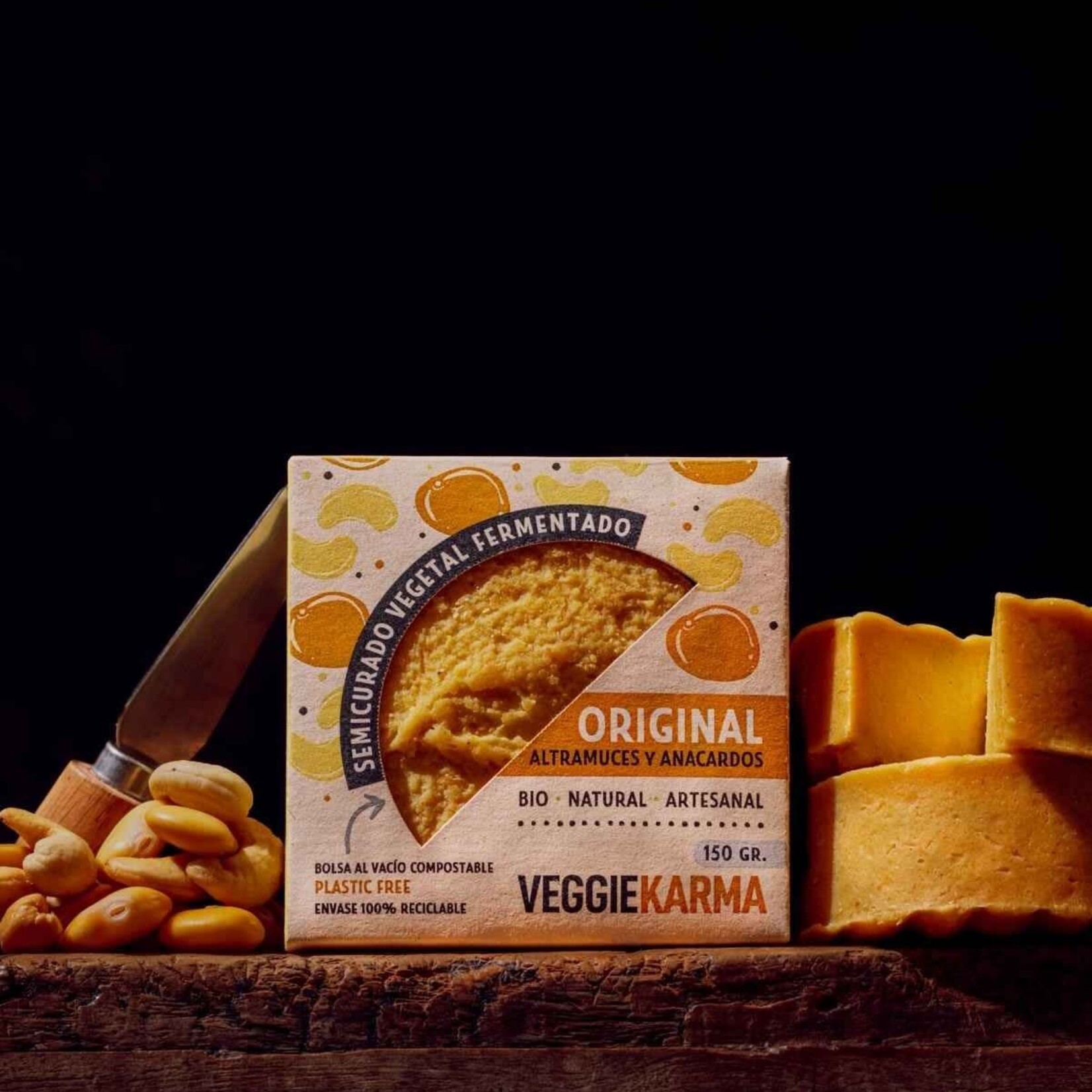 VEGGIE KARMA VEGGIE KARMA BIO Vegan Semi-Aged Original flavour