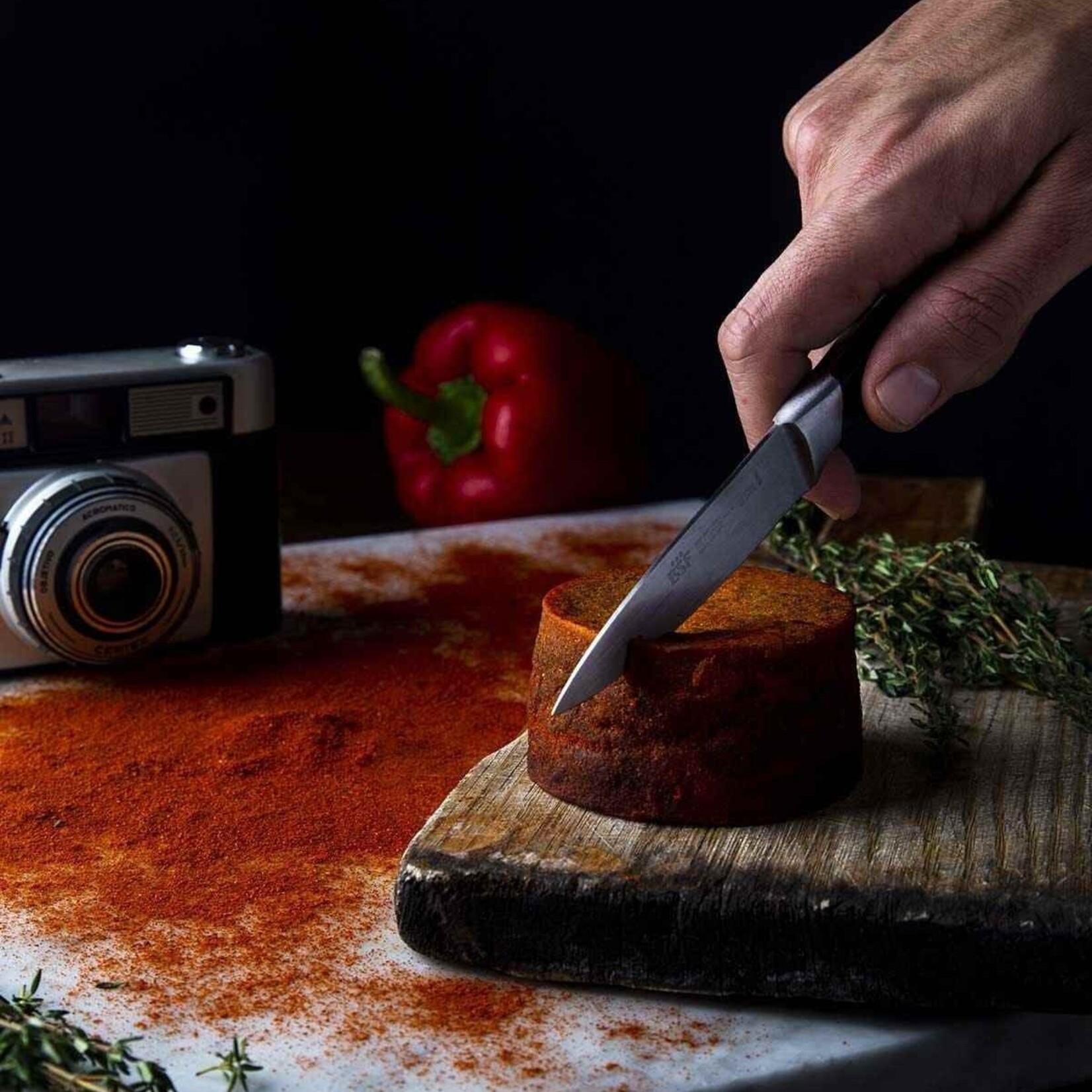 VEGGIE KARMA Veggie Karma Bio Vegan Kaas met Gerookte Zoete Paprika