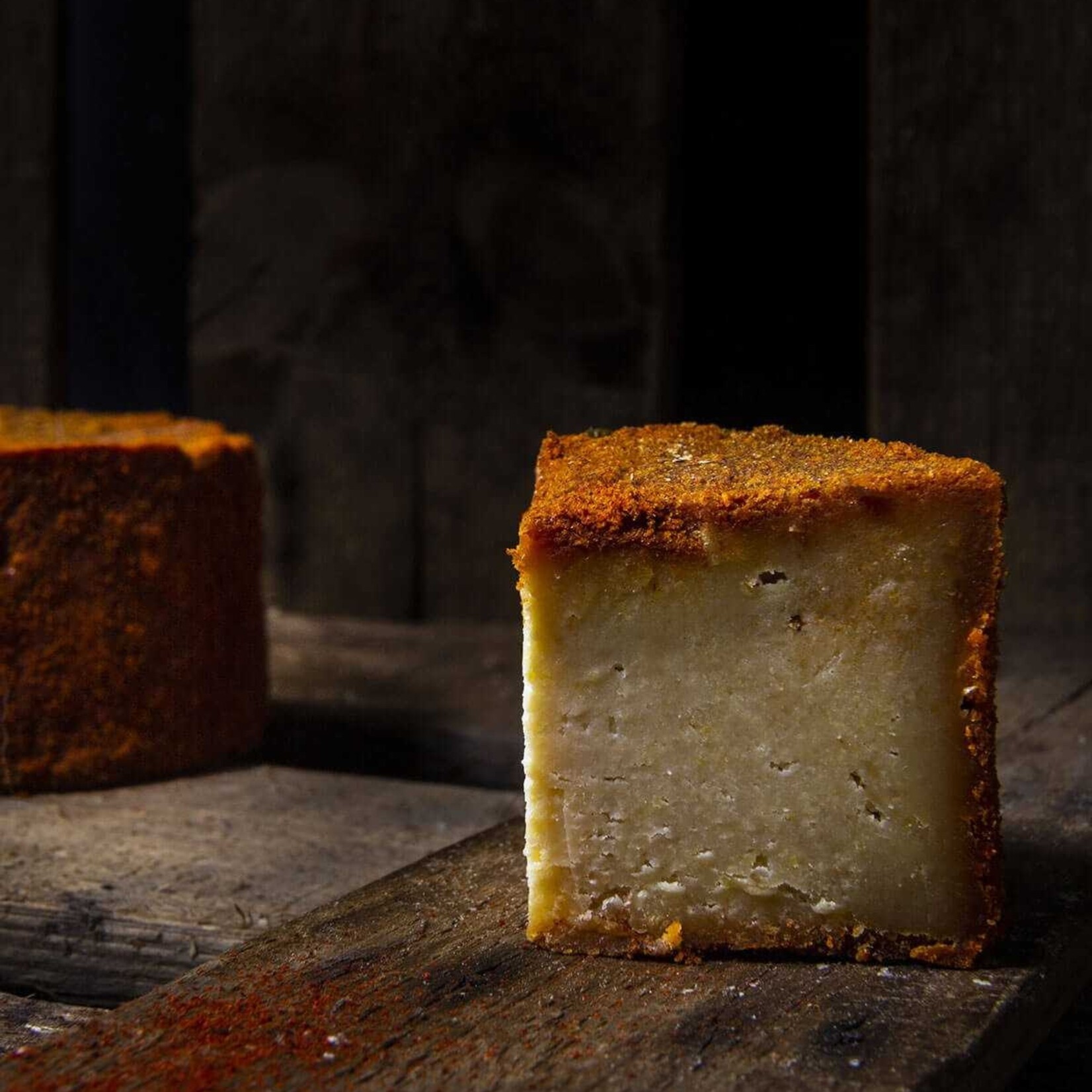 VEGGIE KARMA Veggie Karma Bio Vegan Kaas met Gerookte Zoete Paprika