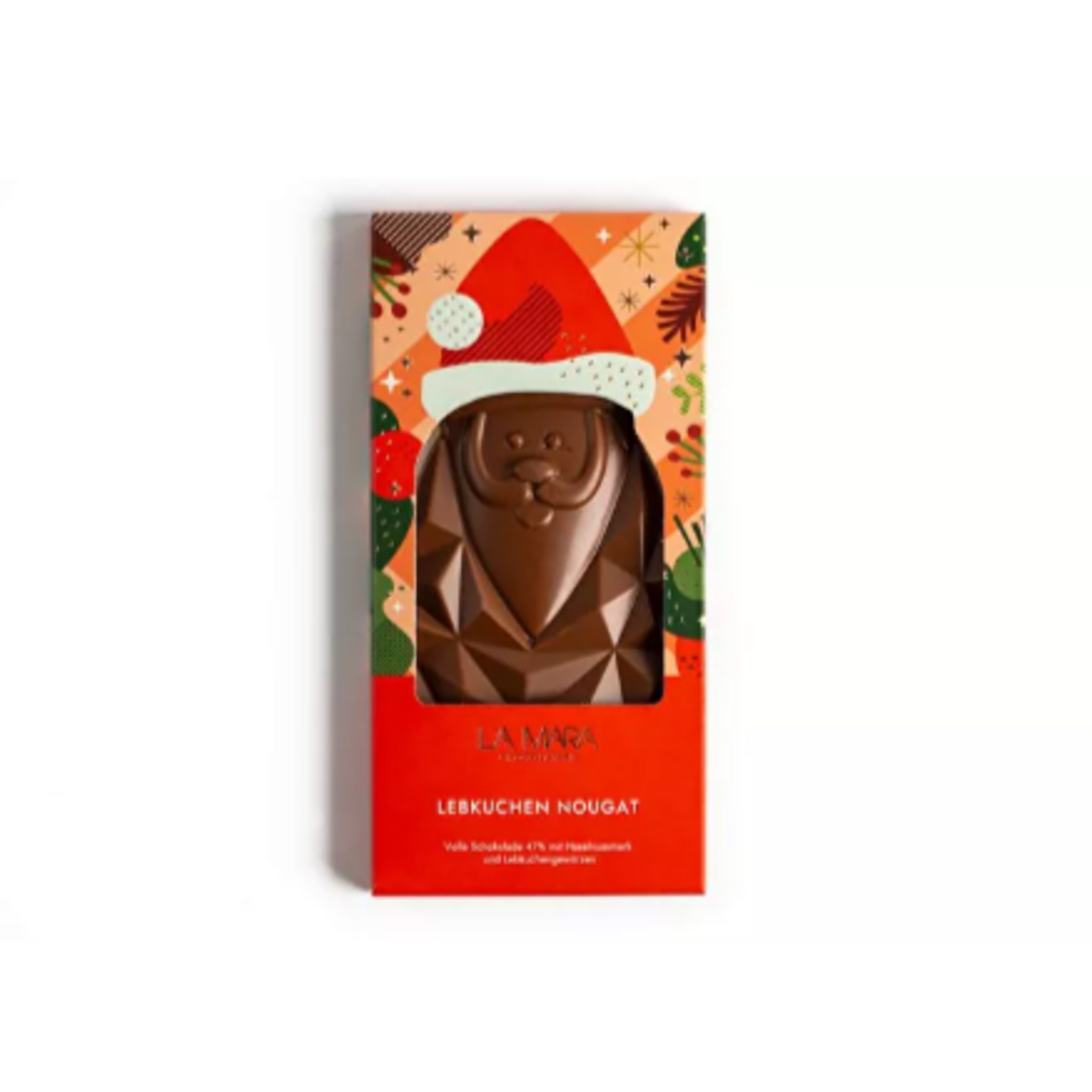 [V] Santa Claus Chocolate Bar Gingerbread Nougat