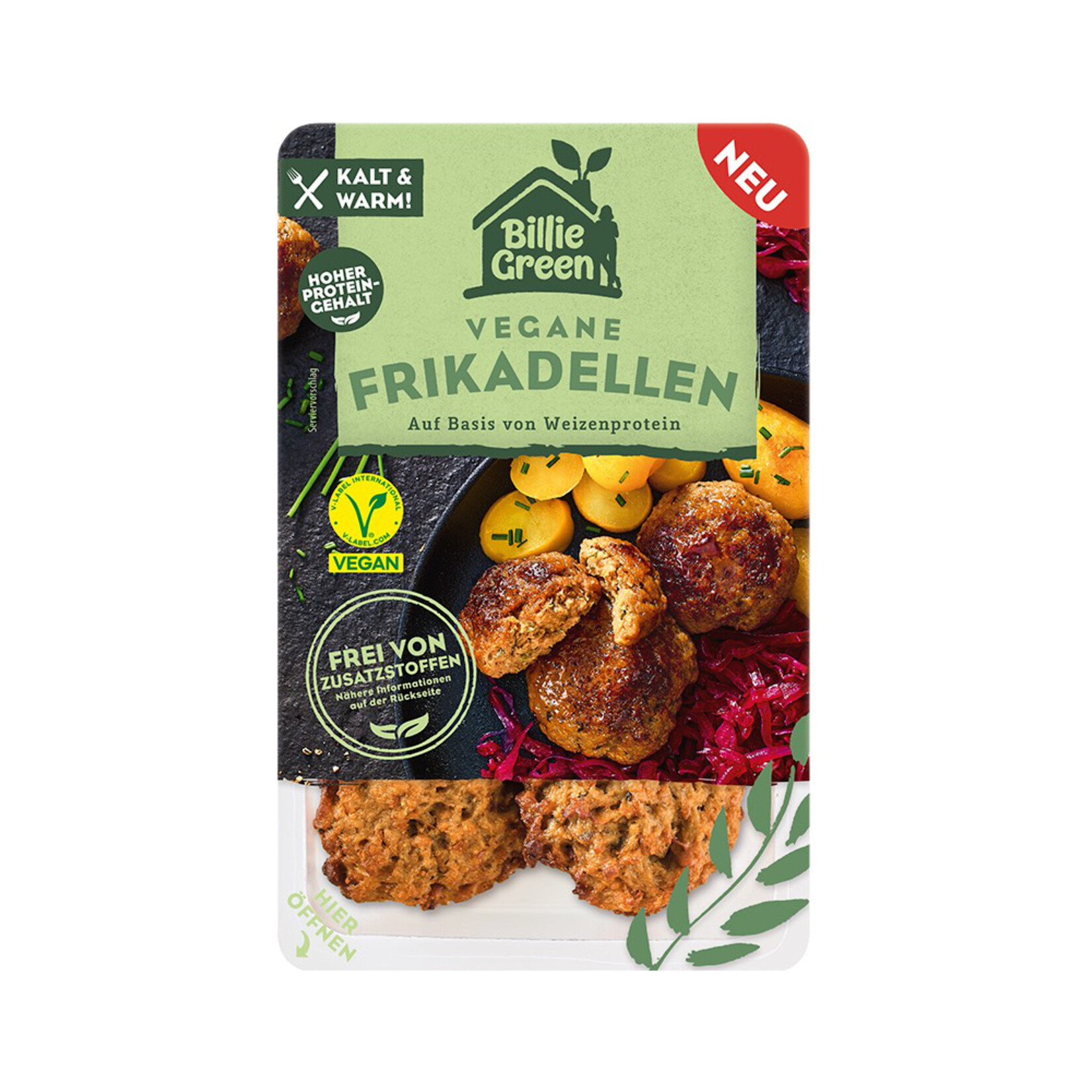 Billie Green Billie Green Vegan Frikadellen Meatballs