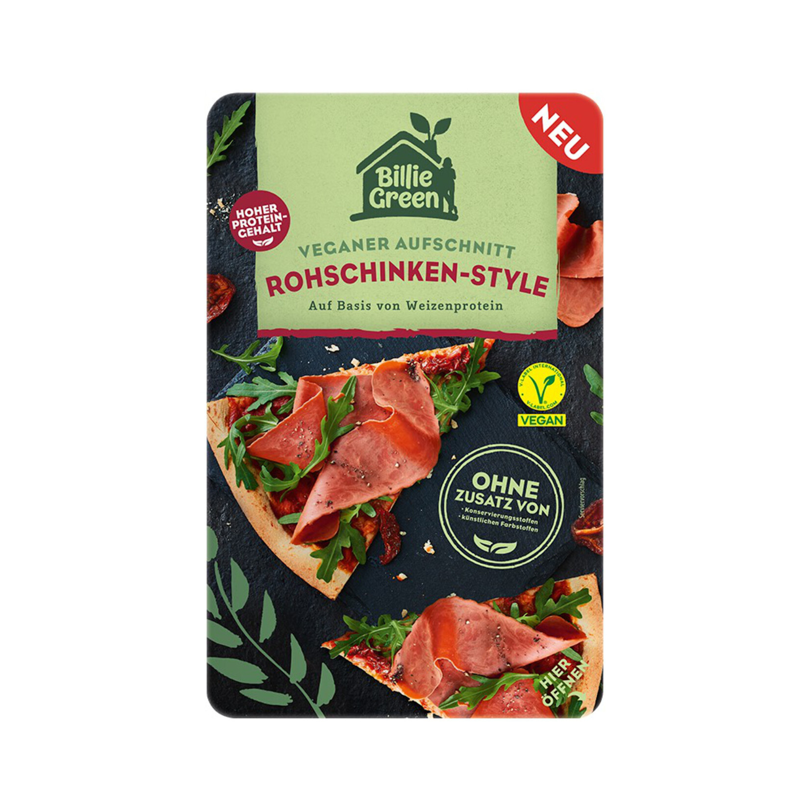 Billie Green Billie Green Vegan Rohschinken-Style