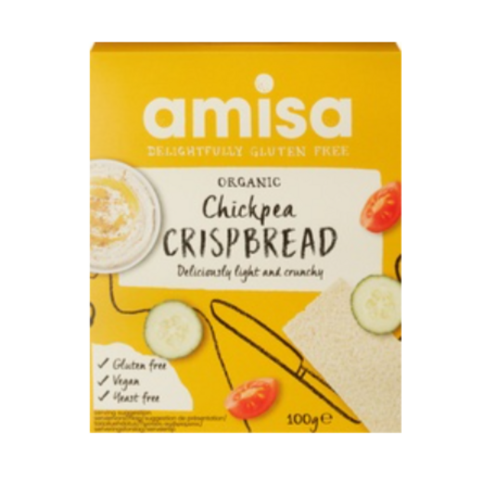 [V] BIO Chickpea Crackers