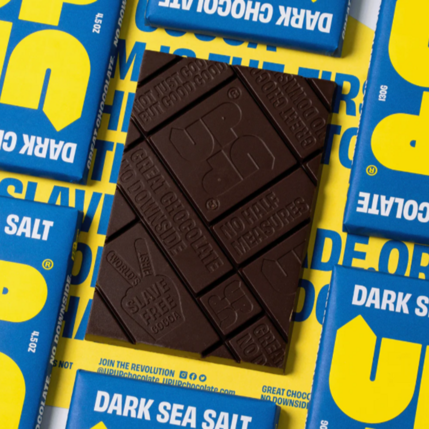 UP UP [V] Dark Sea Salt Chocolate
