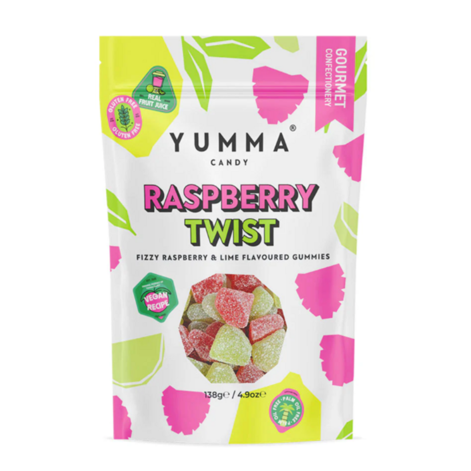 YUMMA CANDY Yumma Candy - Vegan Raspberry Twist