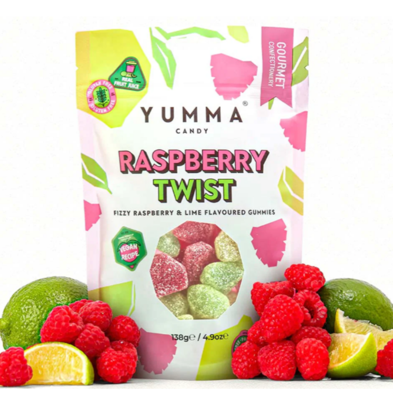 YUMMA CANDY Yumma Candy - Vegan Raspberry Twist