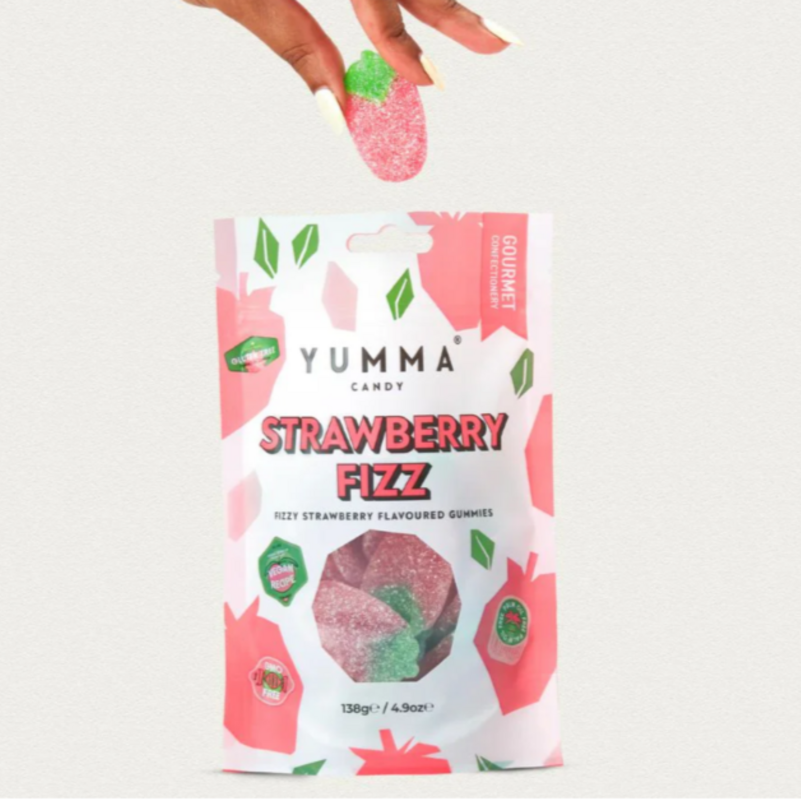 YUMMA CANDY Yumma Candy Vegan Strawberry Fizz