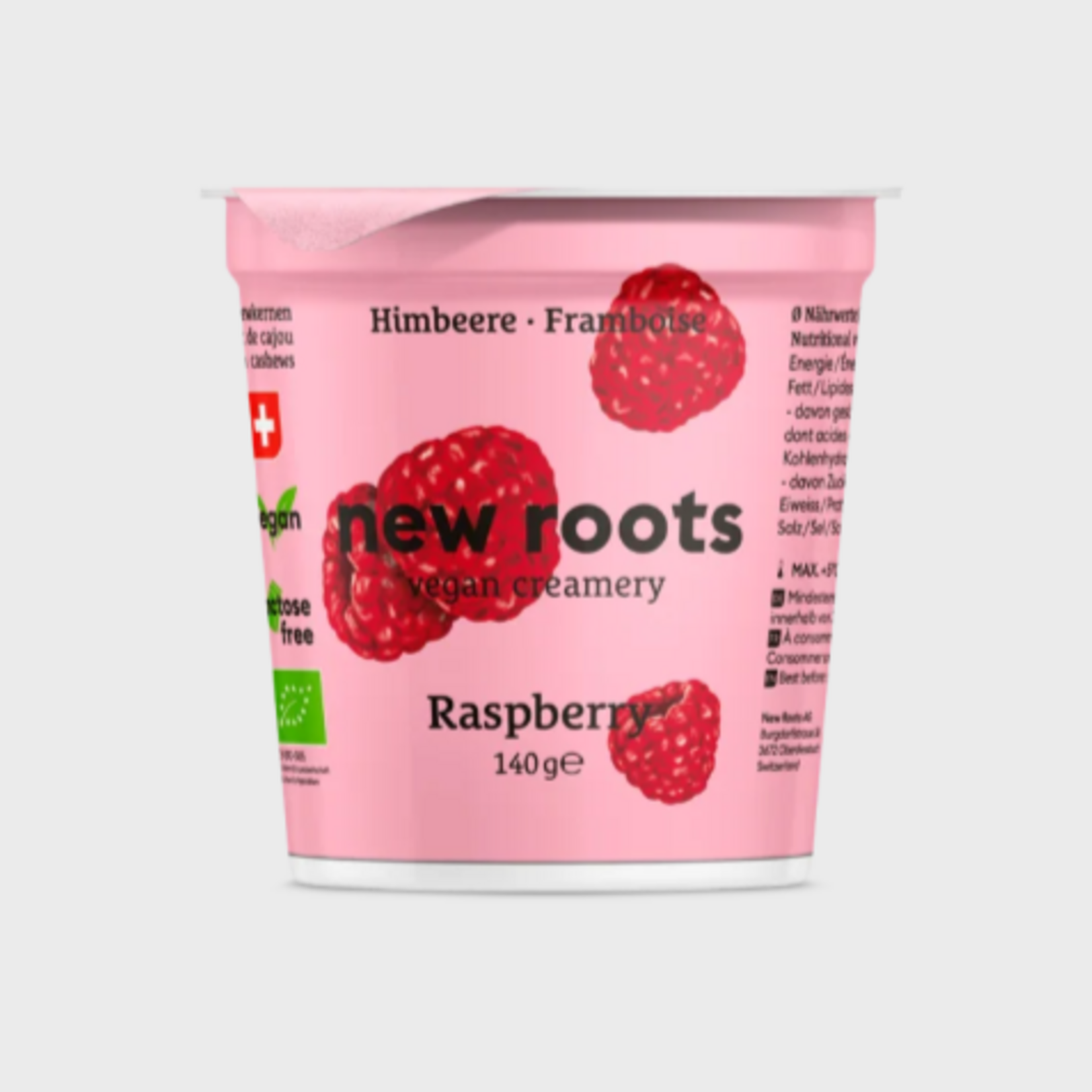 NEW ROOTS [V] Bio Vegan Yogurt Raspberry