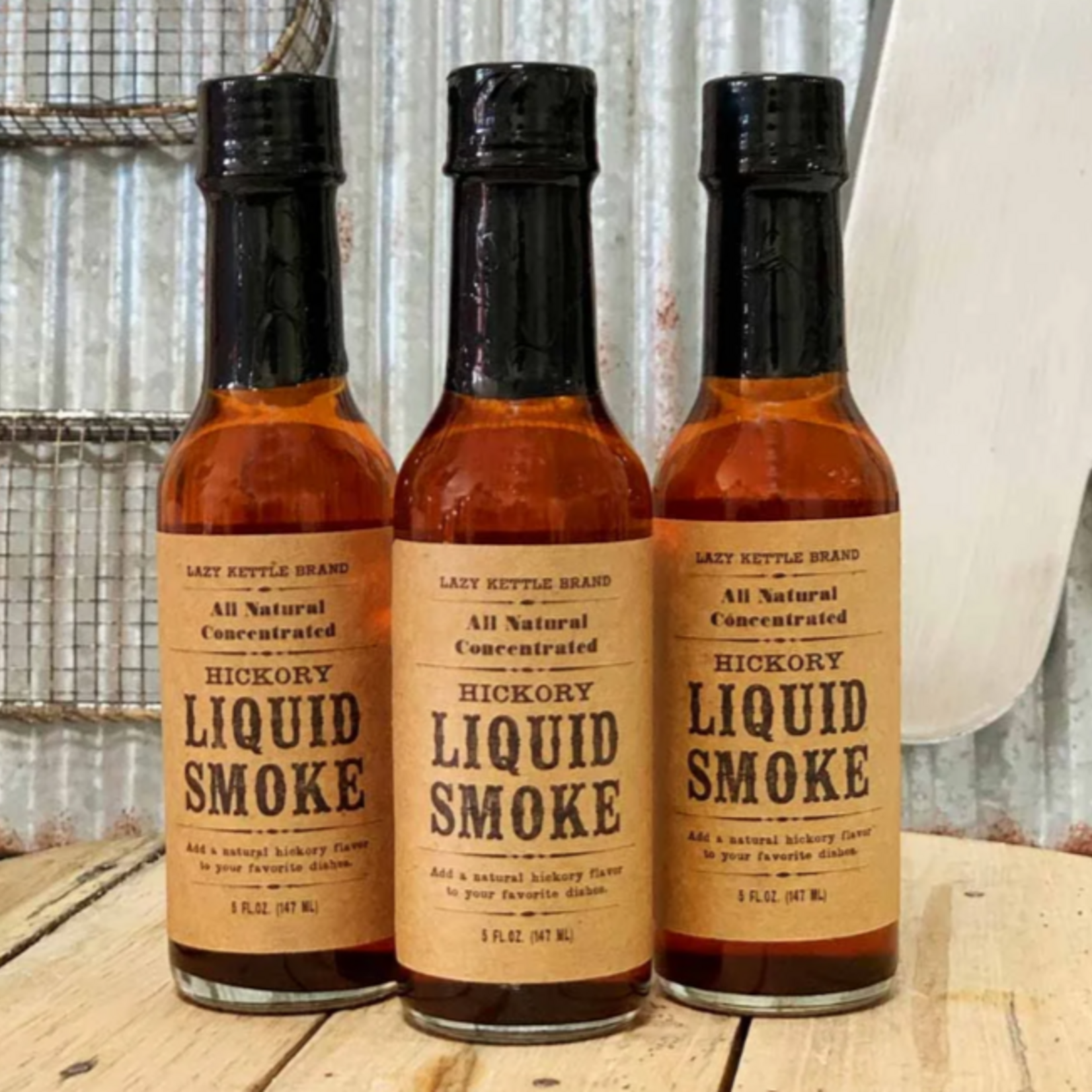 Lazy Kettle Brand Lazy Kettle Brand Vegan Hickory Liquid Smoke
