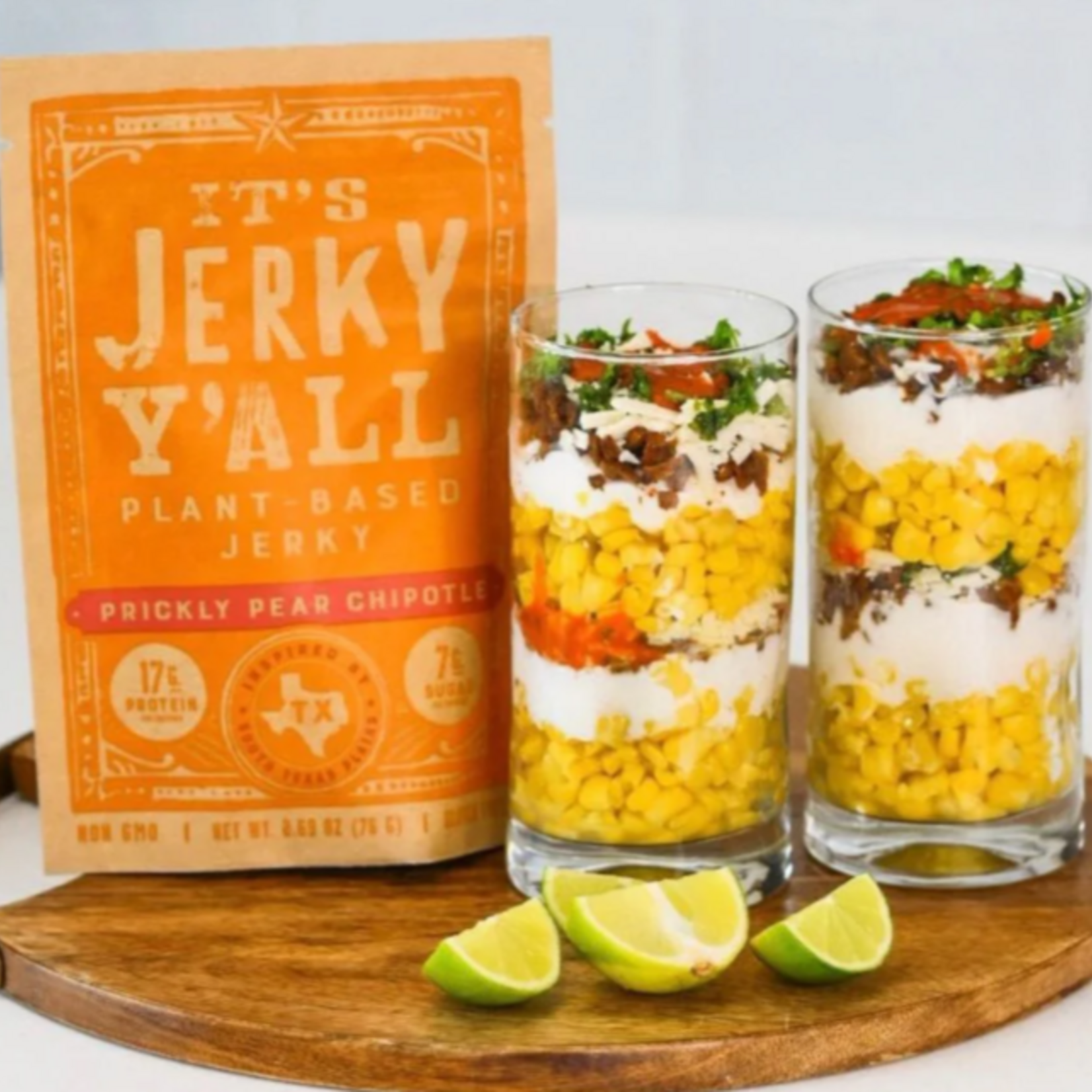 All Y'Alls Foods All Y'Alls Foods Vegan Prickly Pear Chipotle Plant Based Jerky