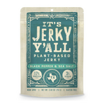 All Y'Alls Foods Vegan Black Pepper & Sea Salt Plant Based Jerky