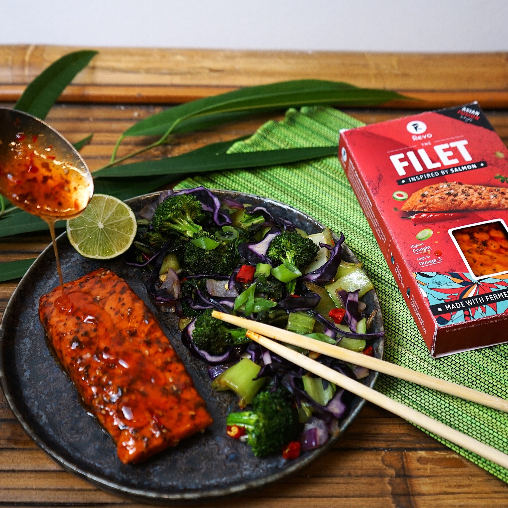 Revo Foods [V] THE FILET - Vegan Salmon Asian Fusion Style