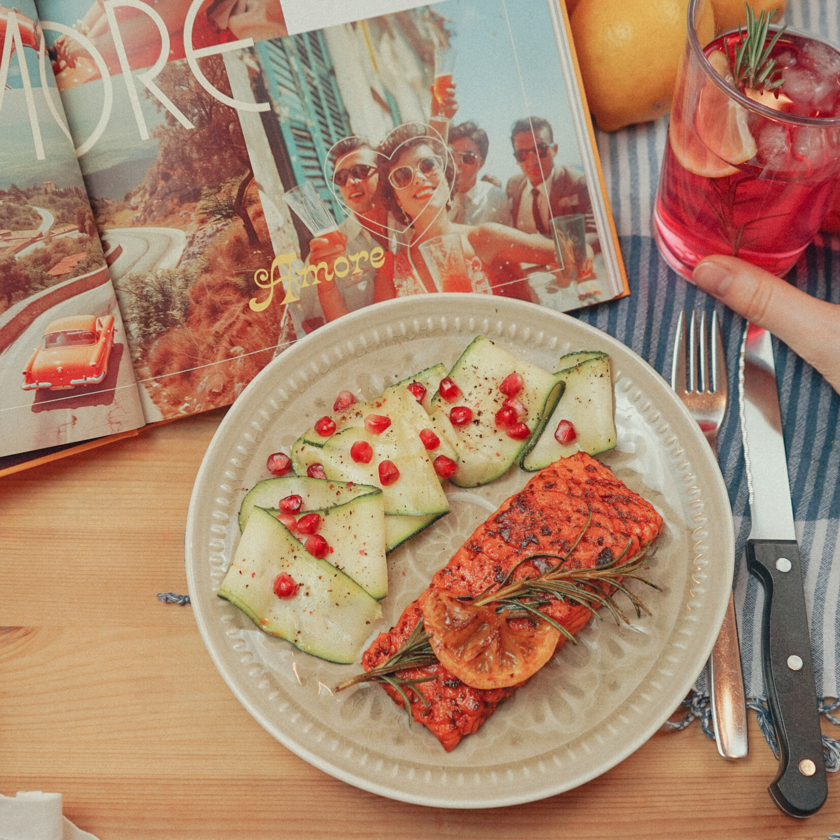 Revo Foods [V]  THE FILET - Vegan Salmon Pink Pepper &Lemon Style